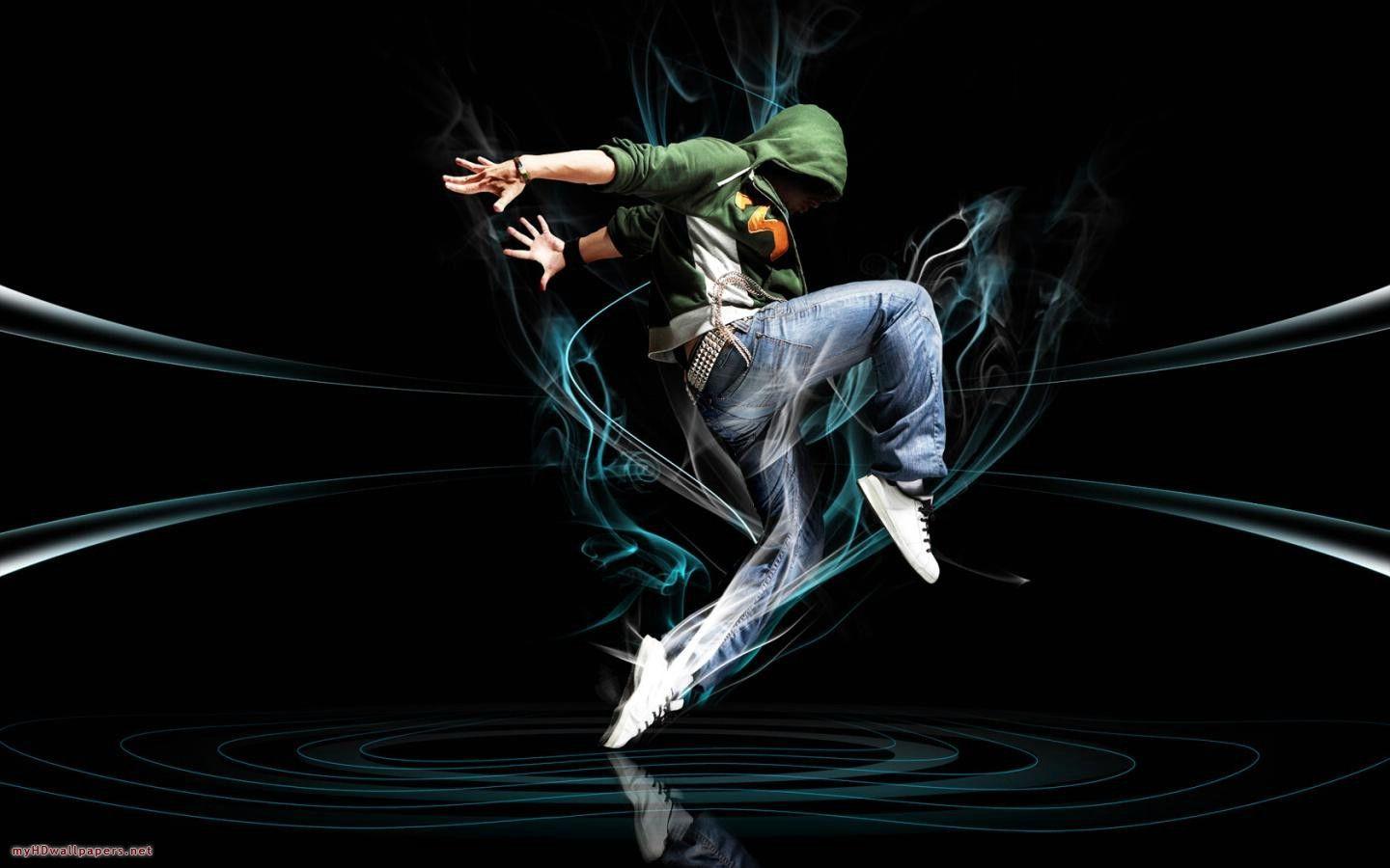 Ballerino hip hop salto scuro, 1440x900 HD, MacBook Air