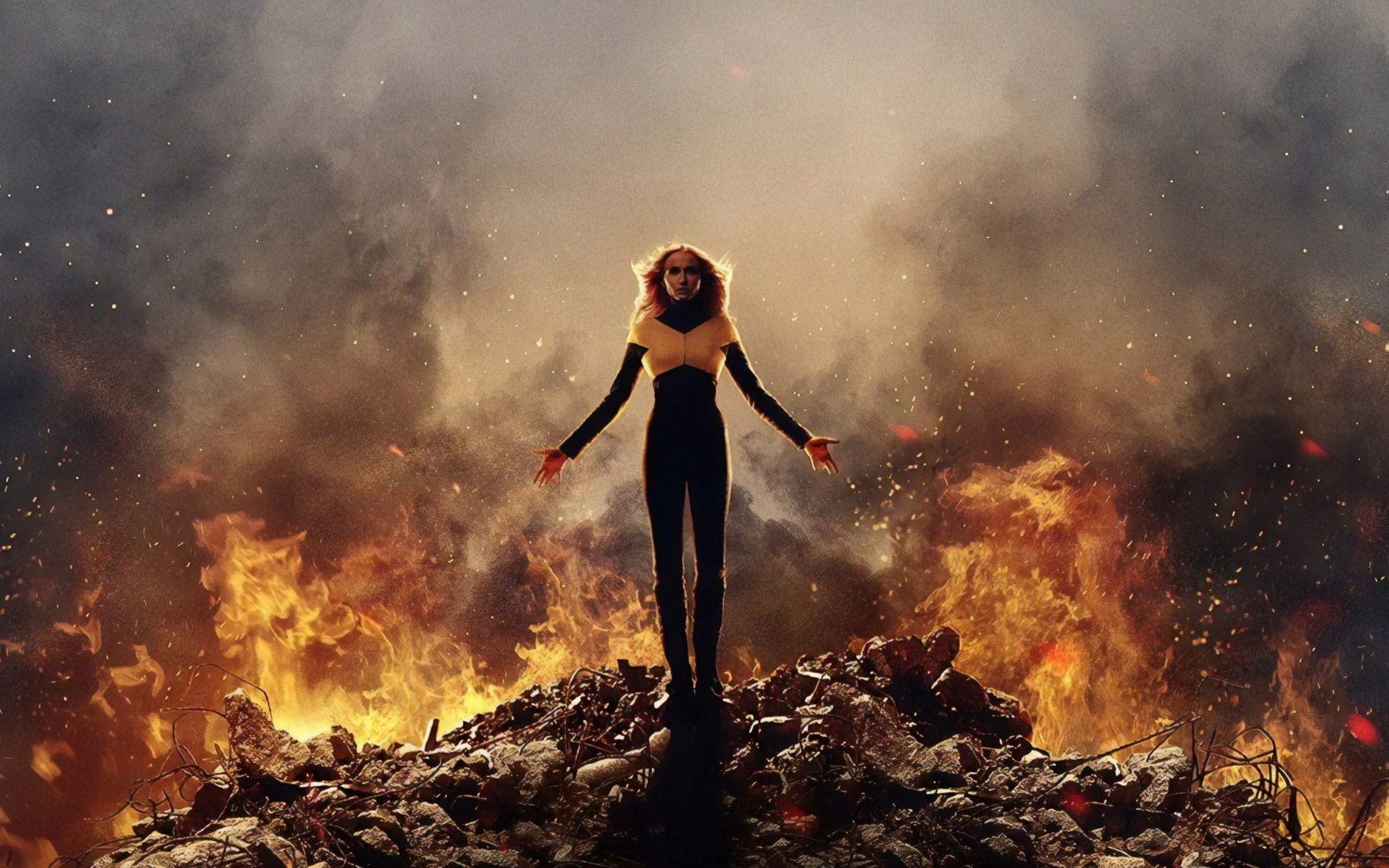 Dark Phoenix tra le fiamme, 1800x1125 900p, Desktop