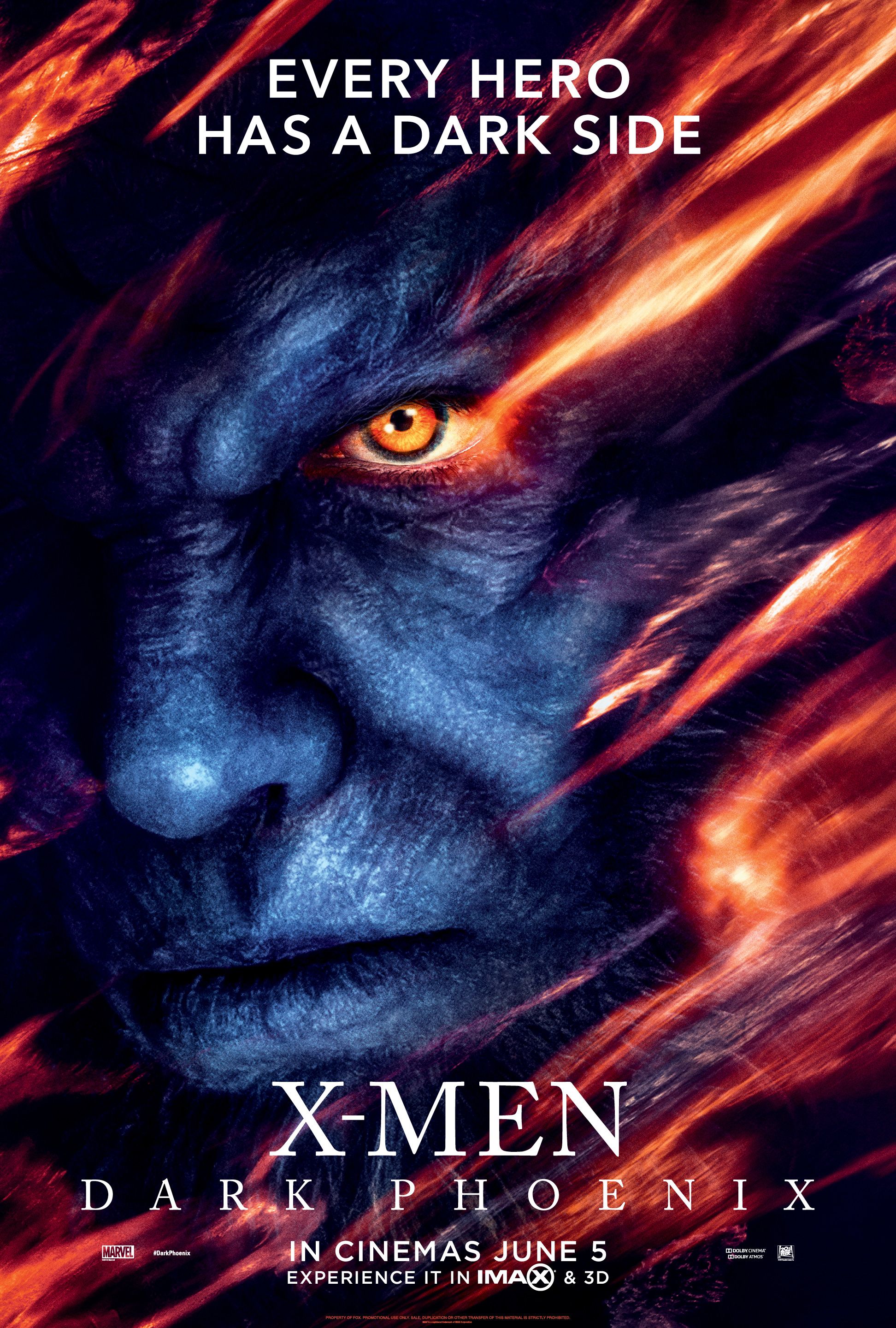 Poster X-Men Dark Phoenix, 1944x2880 Full HD Verticale, iPhone