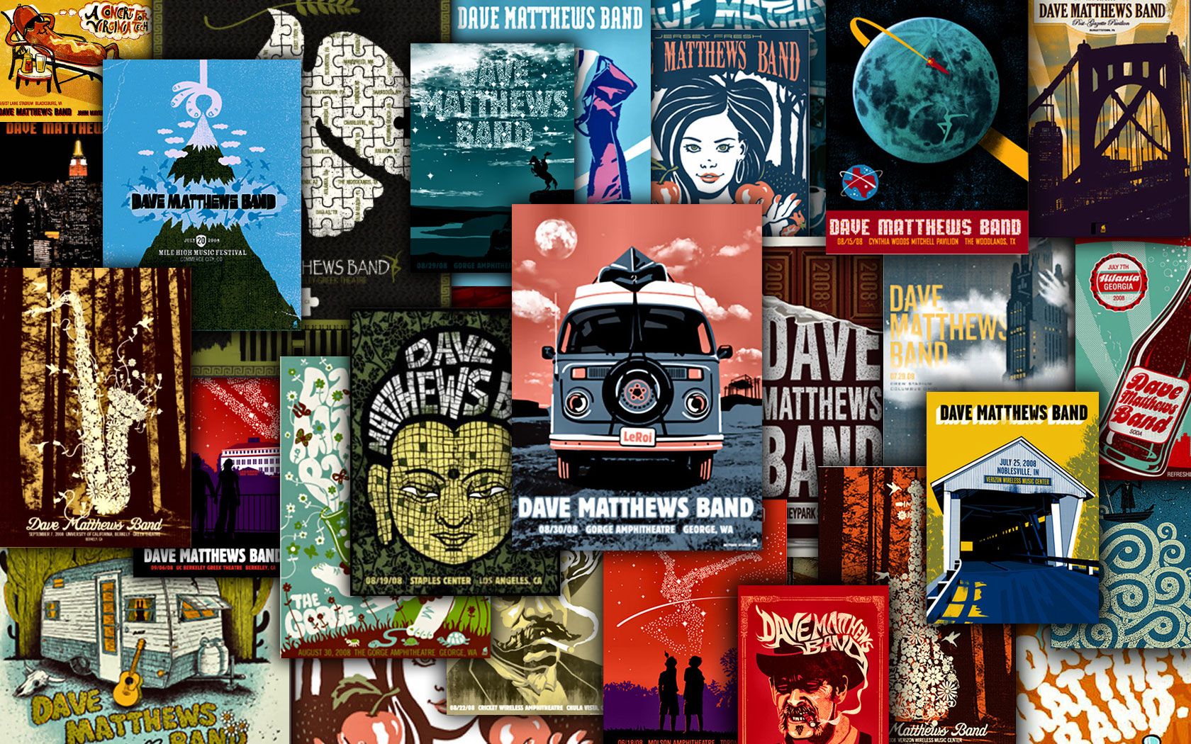 Ritratto stilizzato Dave Matthews rosso, 1024x768 HD, PC