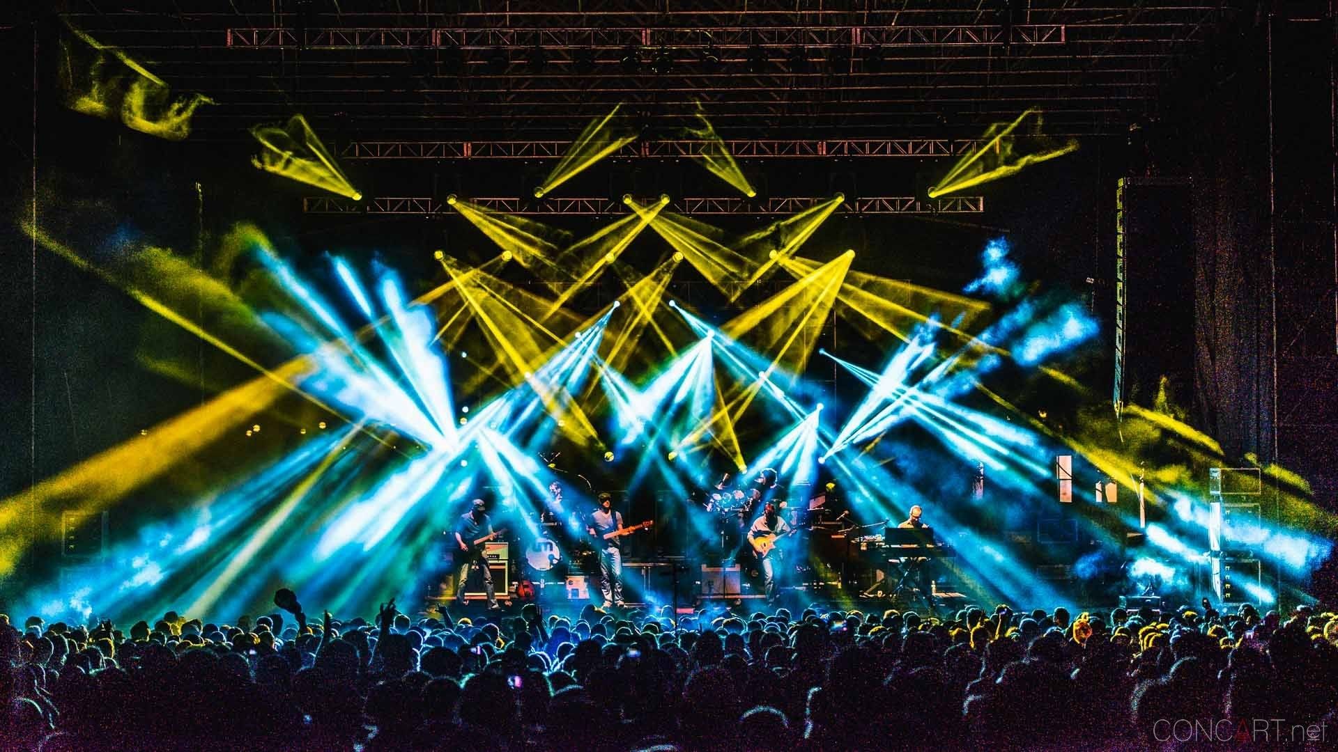 Concerto rock con luci sceniche, 1920x1080 Full HD, PC