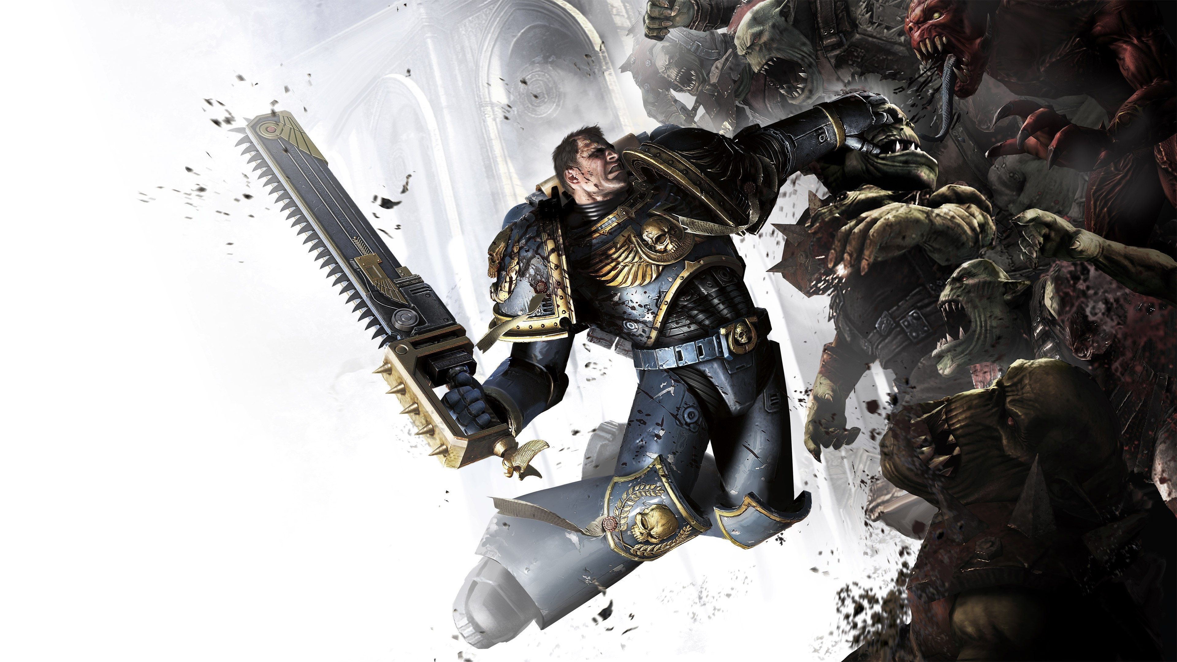 Space Marine Warhammer 40000, 3840x2160 Ultra HD, Monitor 4K