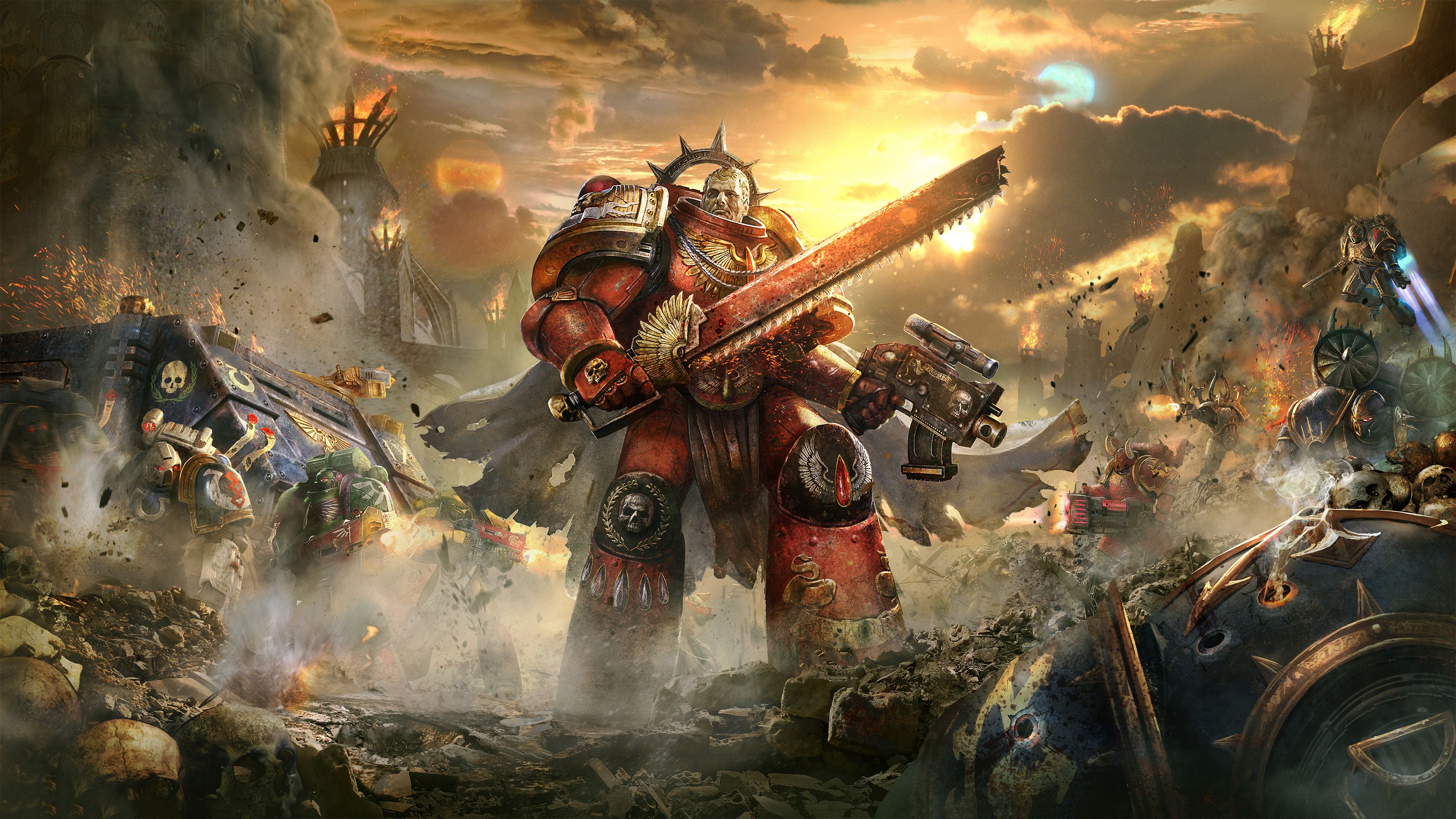 Space Marine Warhammer 40000, 3840x2160 4K, Desktop 4K