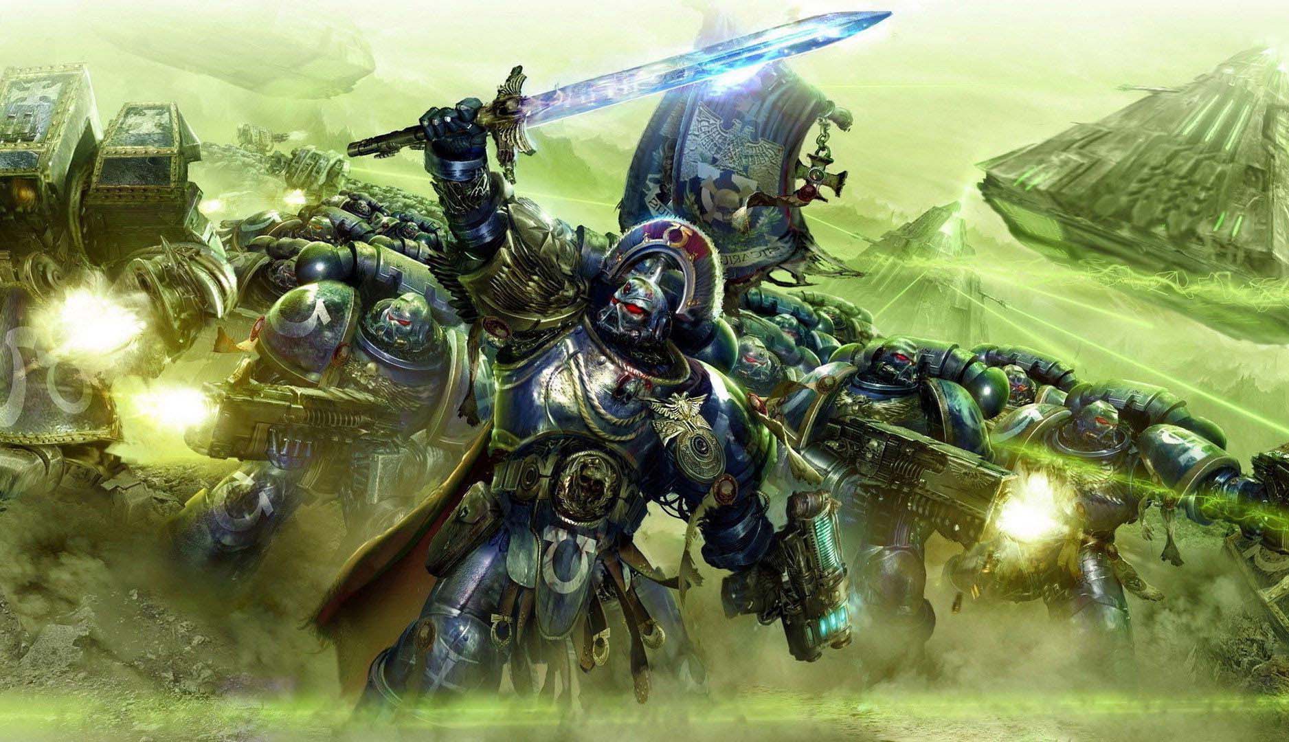 Space Marine Warhammer 40k, 1876x1080 900p, Desktop