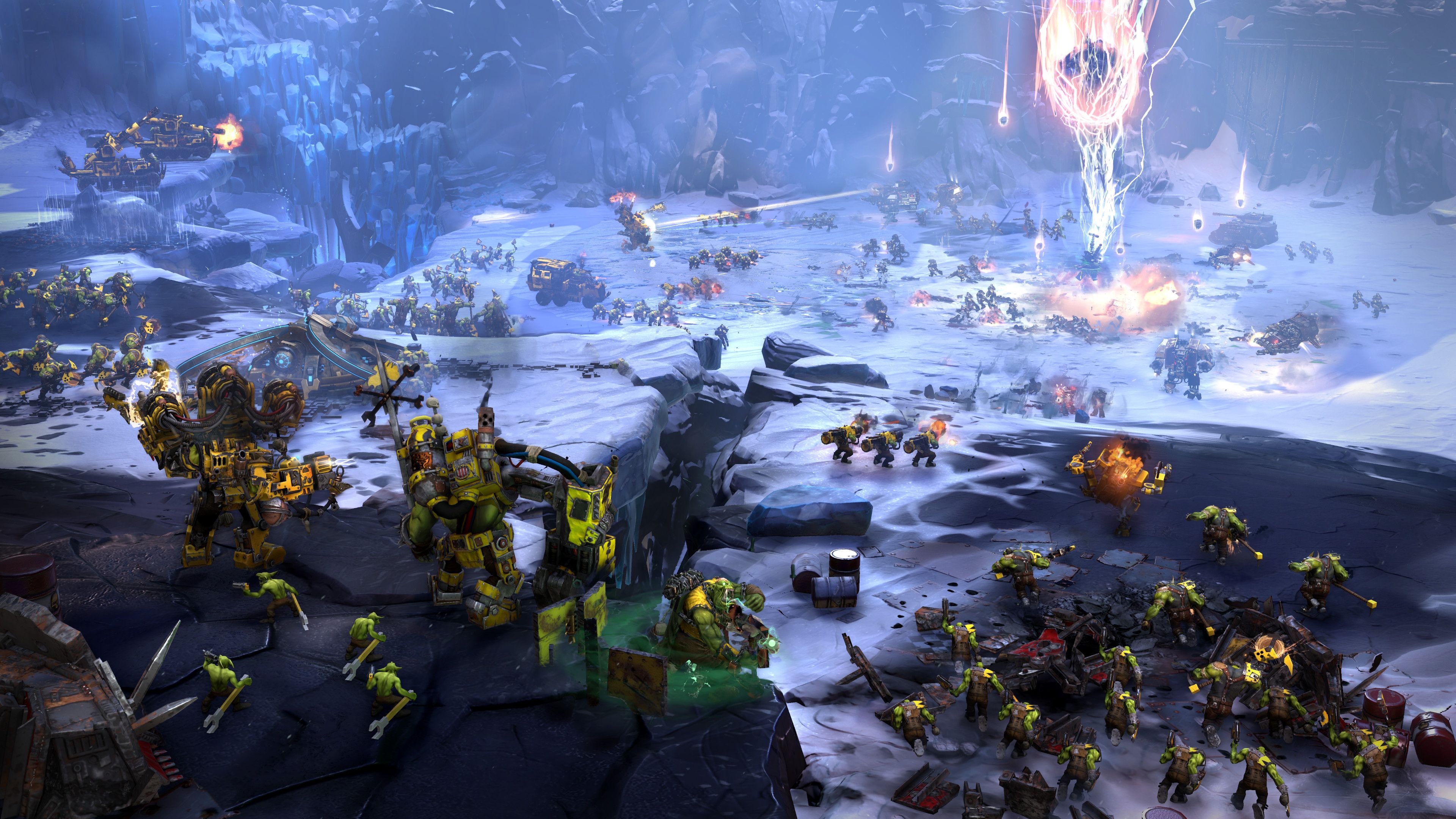 Battaglia Warhammer 40000 Dawn of War, 3840x2160 Ultra HD, 4K TV