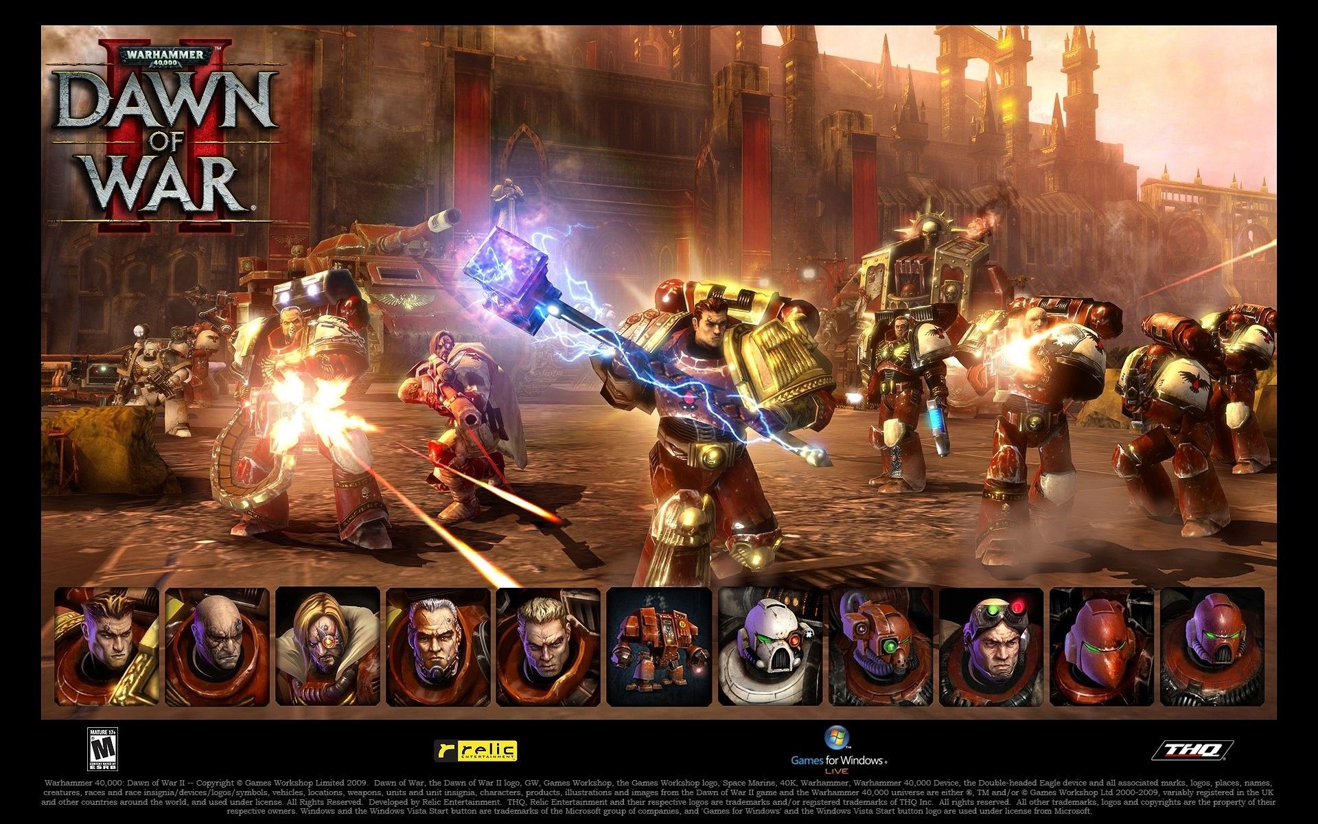 Dawn of War Space Marines battaglia, 1920x1200 Full HD+ WUXGA, PC