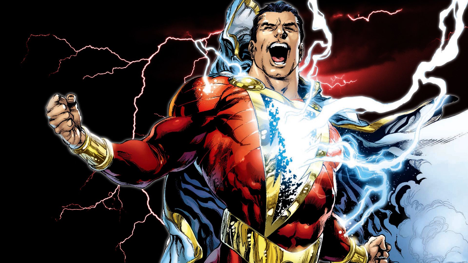 Shazam supereroe fulmini, 1920x1080 Full HD, Monitor Gaming