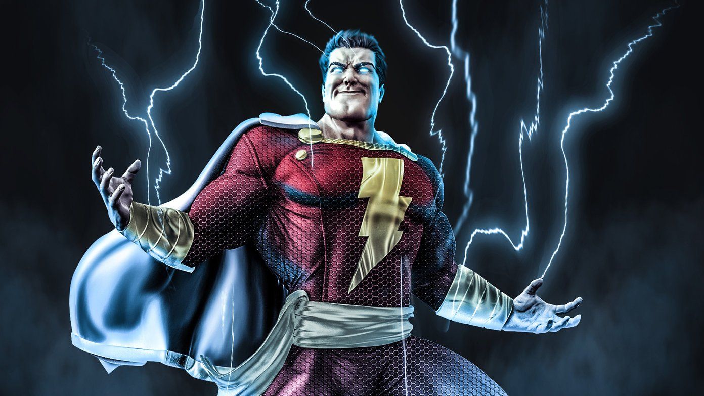 Shazam figure fulmini, 1392x783 HD, PC Desktop