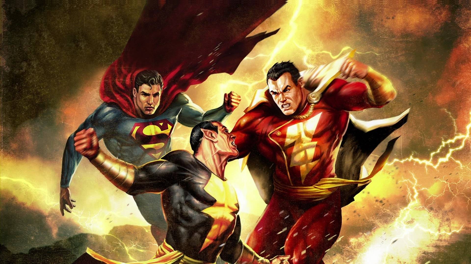 Superman e Shazam DC, DC Comics, 1920x1080 Full HD, PC