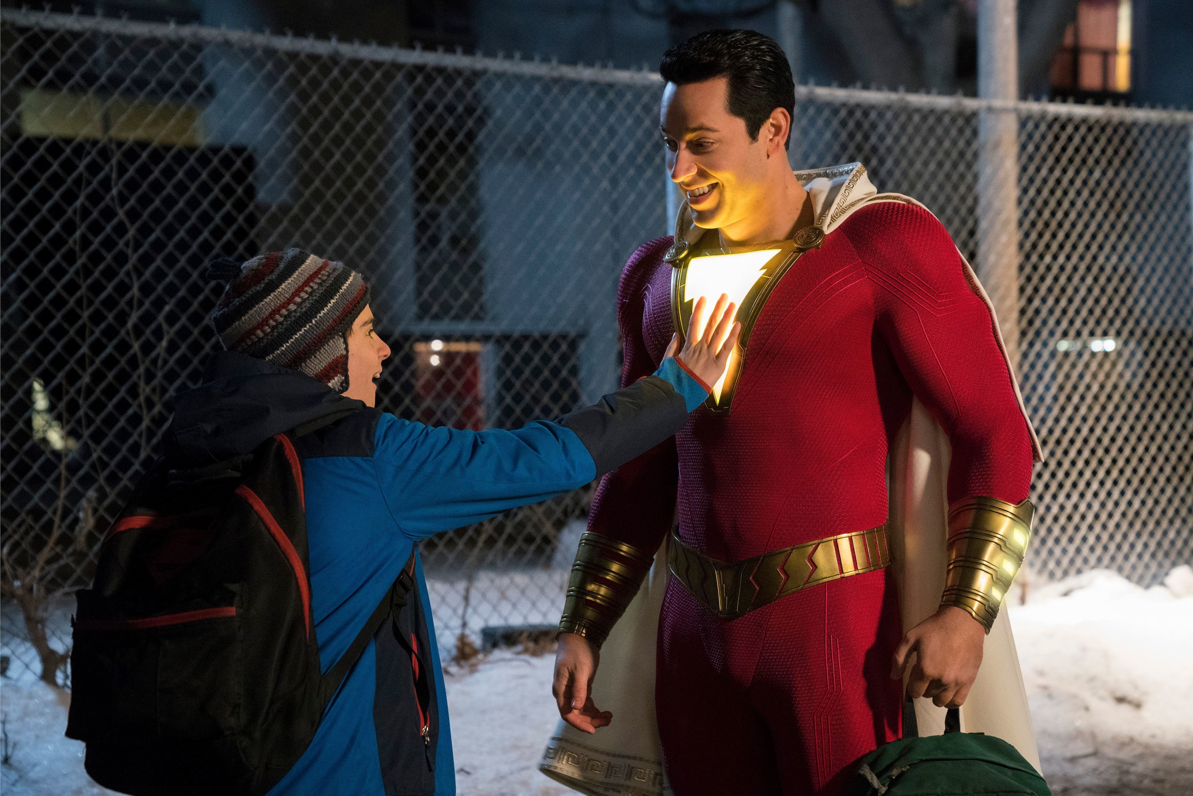 Shazam film scena strada, 4000x2668 4K Ultra HD, Desktop