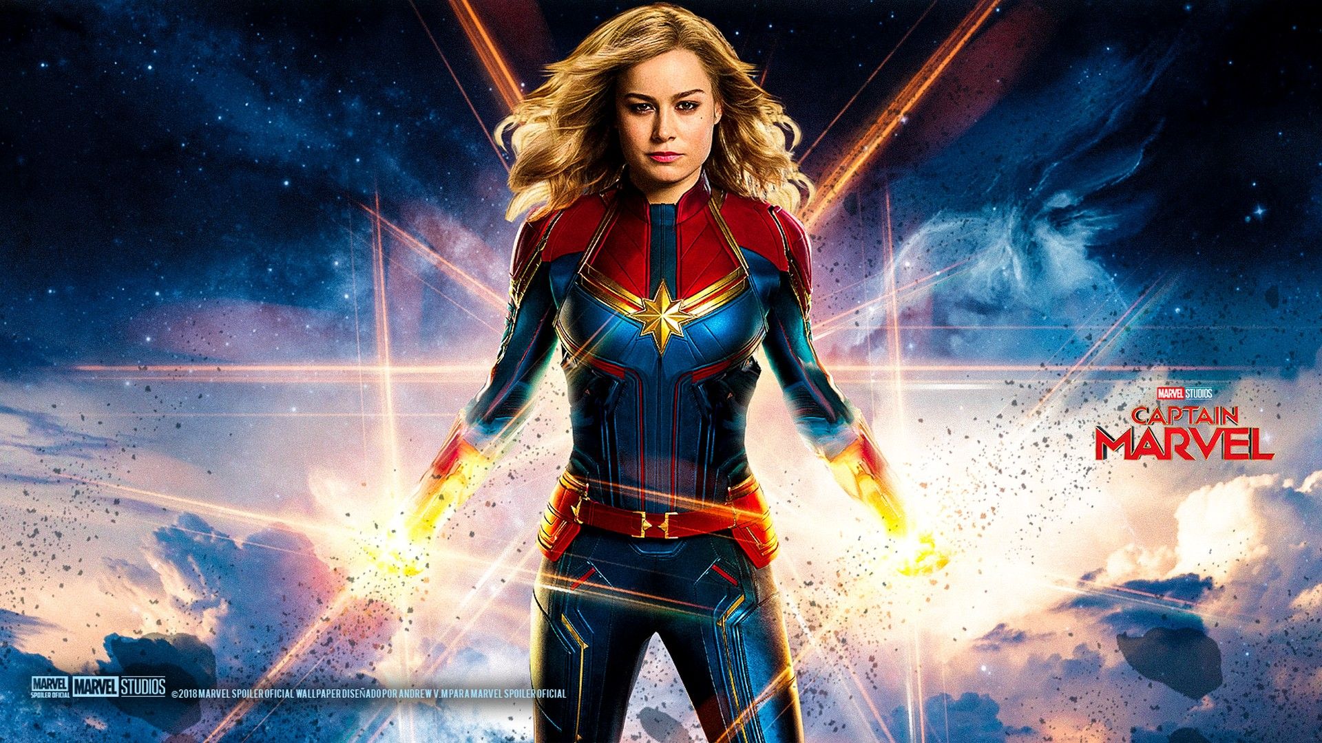 Captain Marvel supereroina, MCU, 1920x1080 1080p, PC