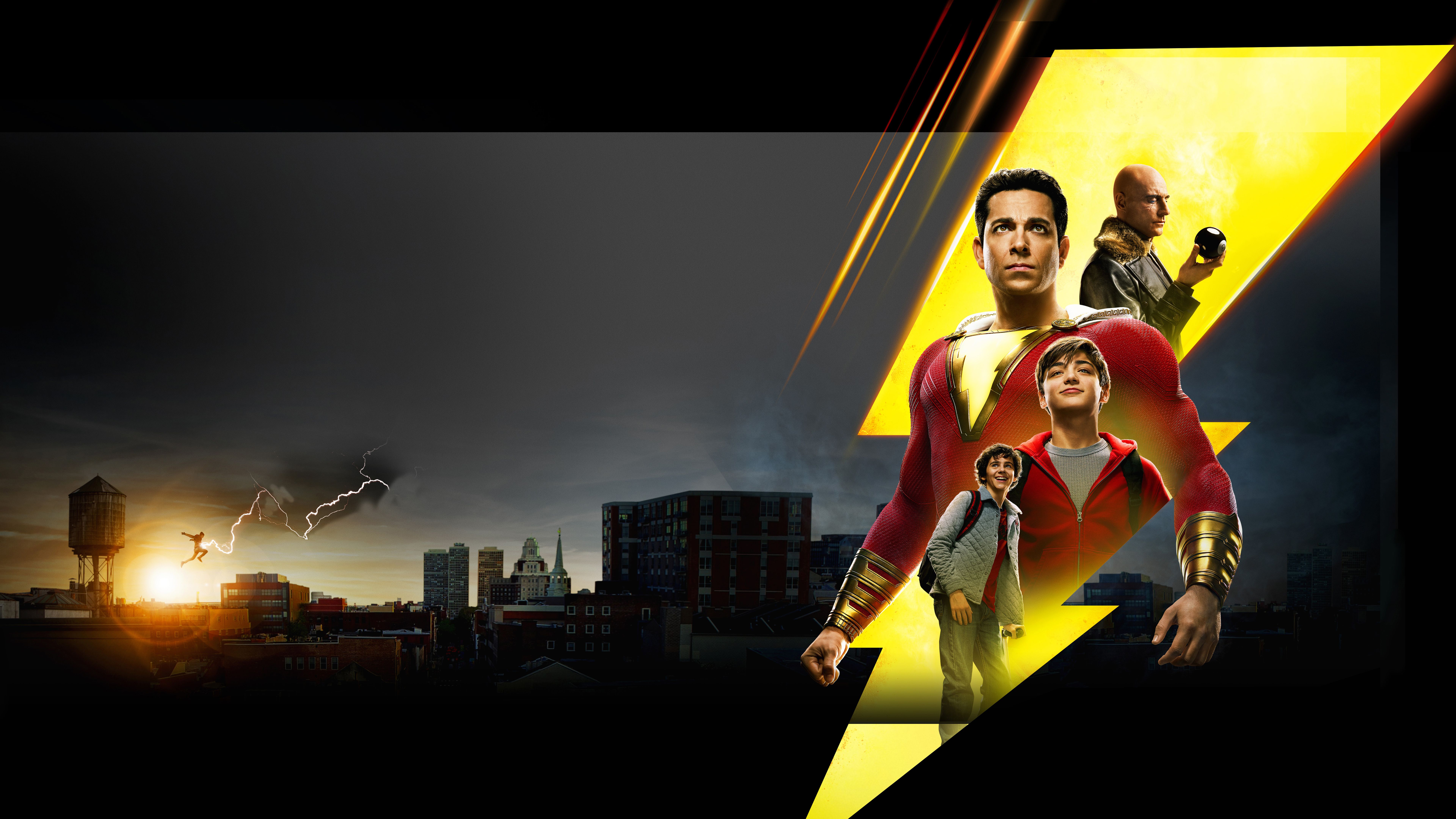 Shazam fan art personaggi, 3840x2160 Ultra HD, PC