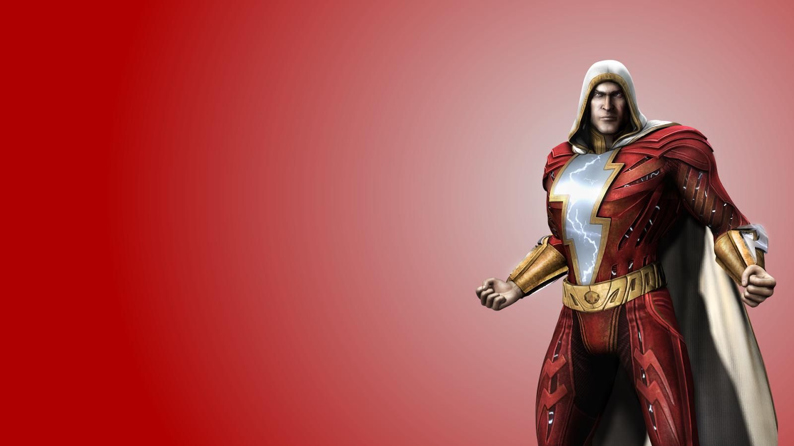 Shazam supereroe minimalista rosso, 3840x2400 4K, PC Desktop