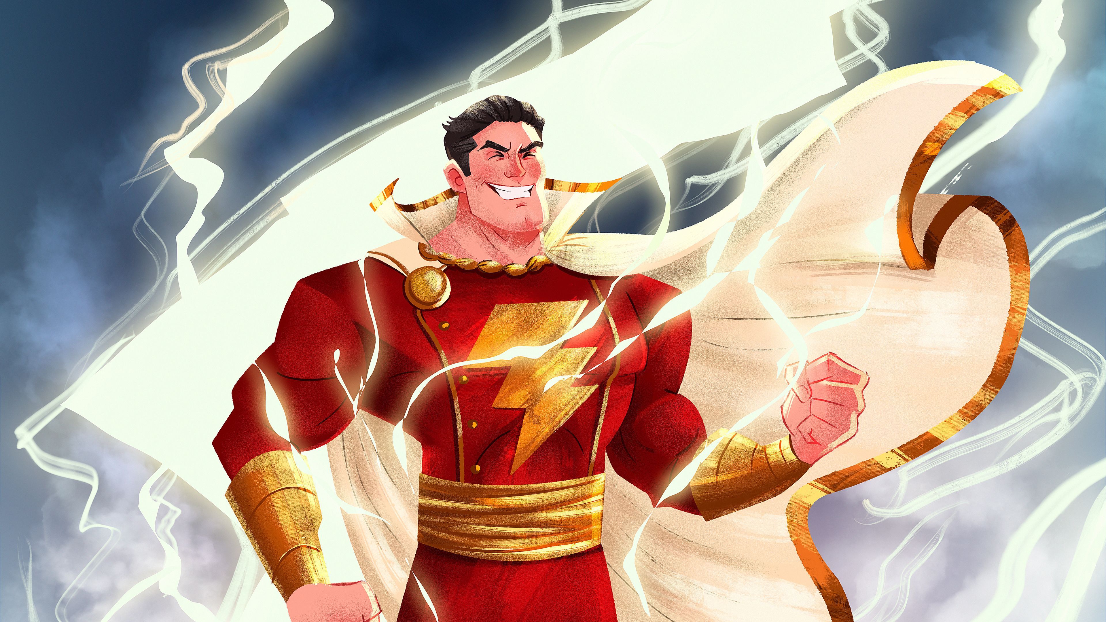 Shazam supereroe DC, 3840x2160 Ultra HD, PC