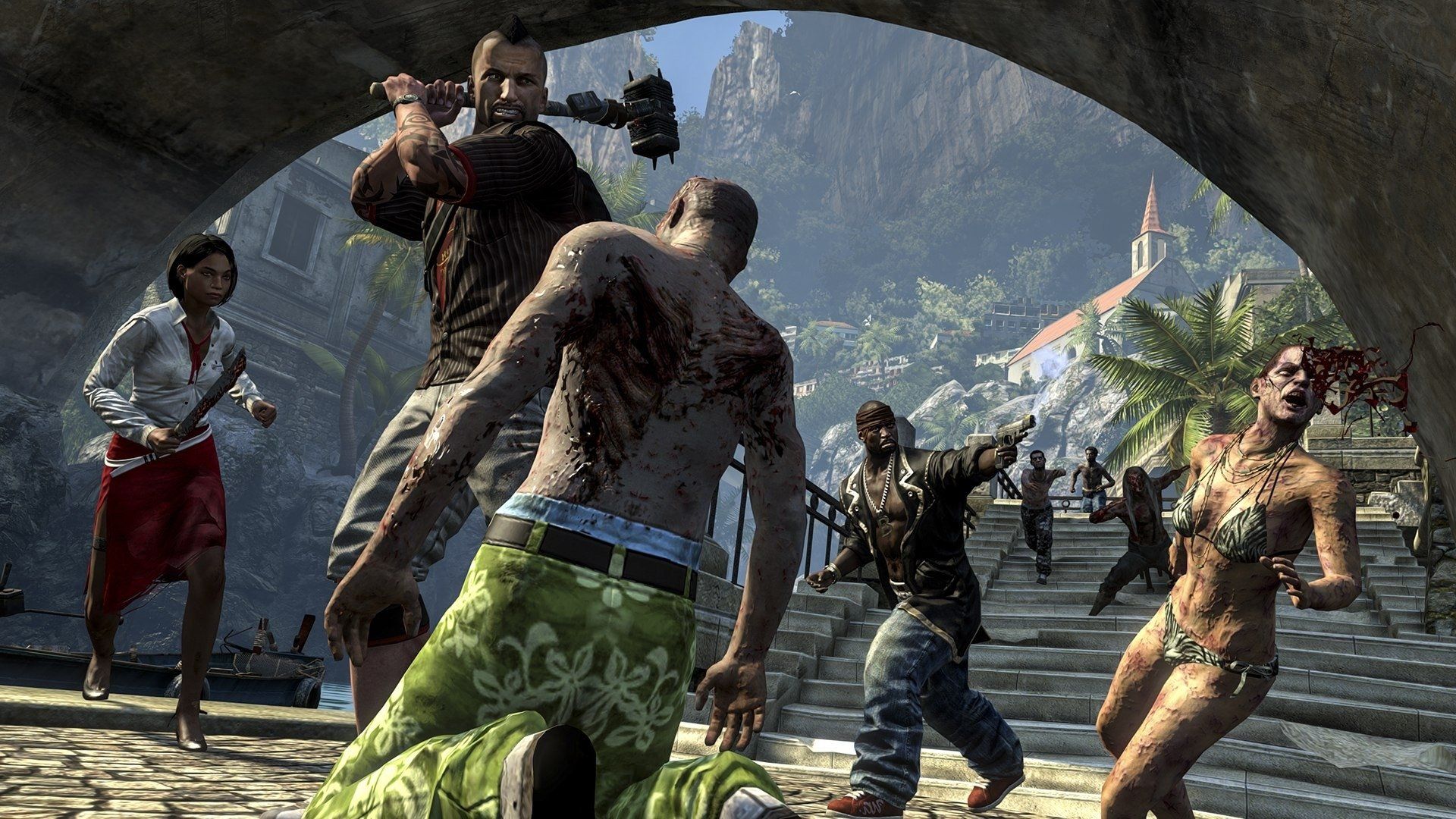 Dead Island Riptide zombie orda, 1920x1080 Full HD, Desktop