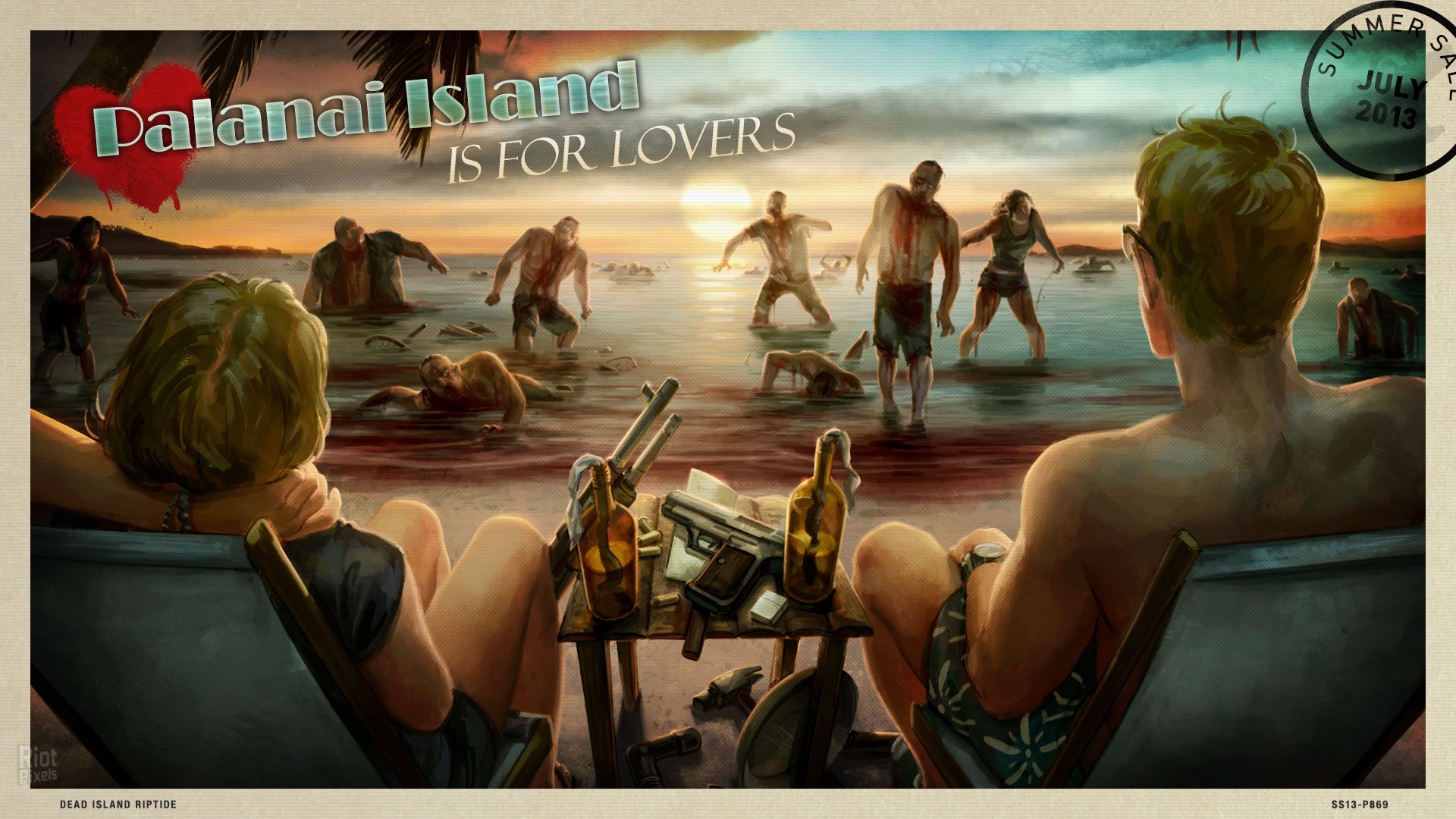 Dead Island Riptide zombie spiaggia, 1920x1080 Full HD, PC Desktop
