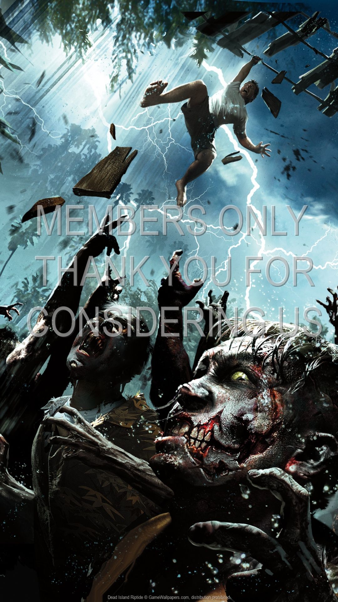Dead Island Riptide zombie, 1080x1920 Full HD Verticale, Smartphone