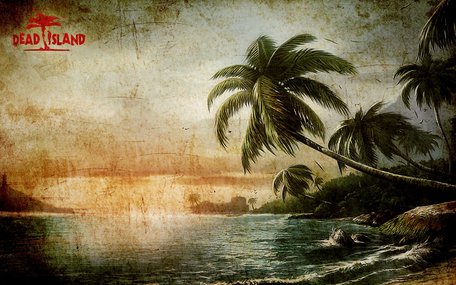 Dead Island logo, spiaggia tropicale, 1920x1200 Full HD+ WUXGA, Desktop