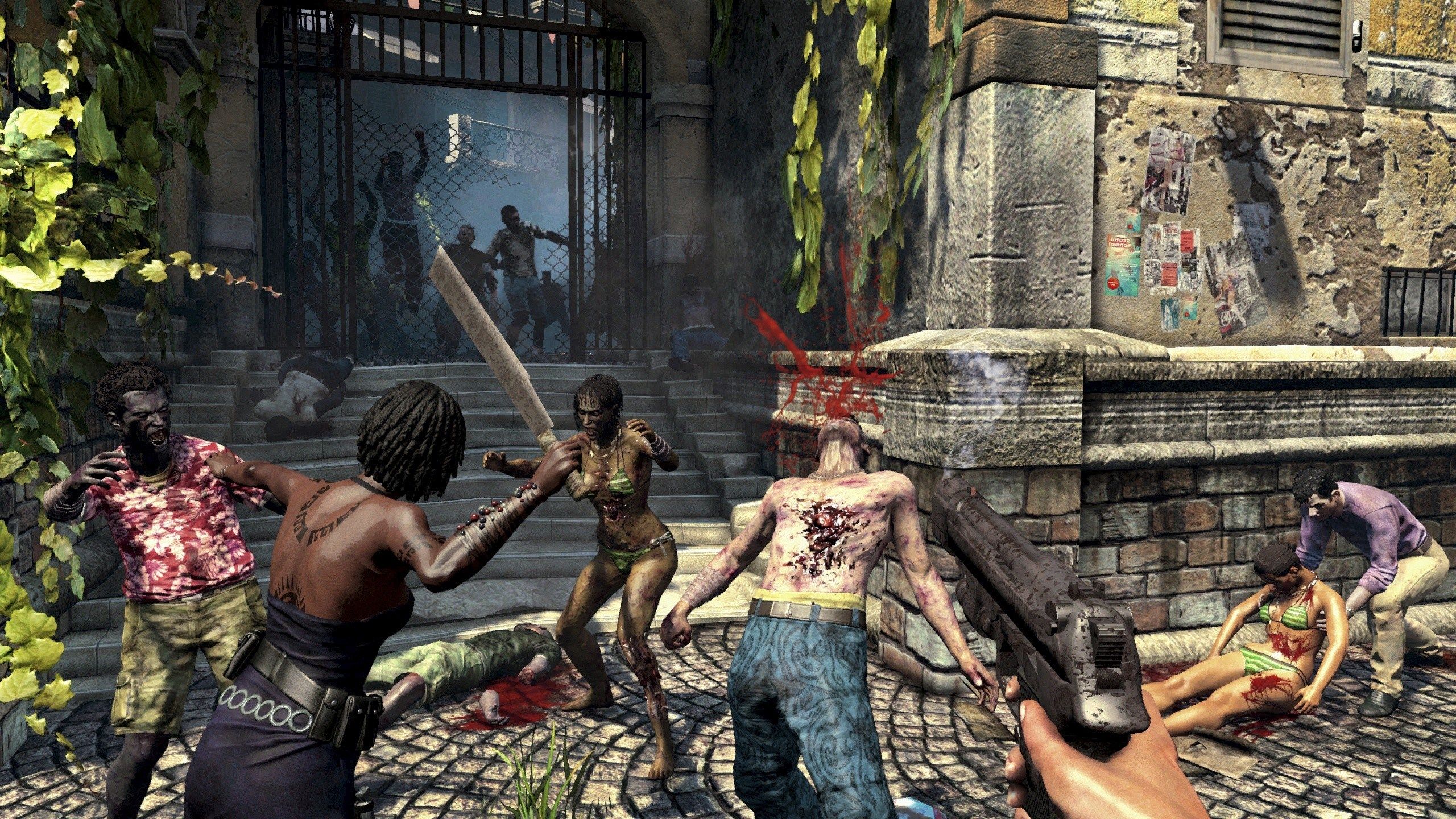 Dead Island Riptide zombie combattimento, 2560x1440 2K QHD, PC