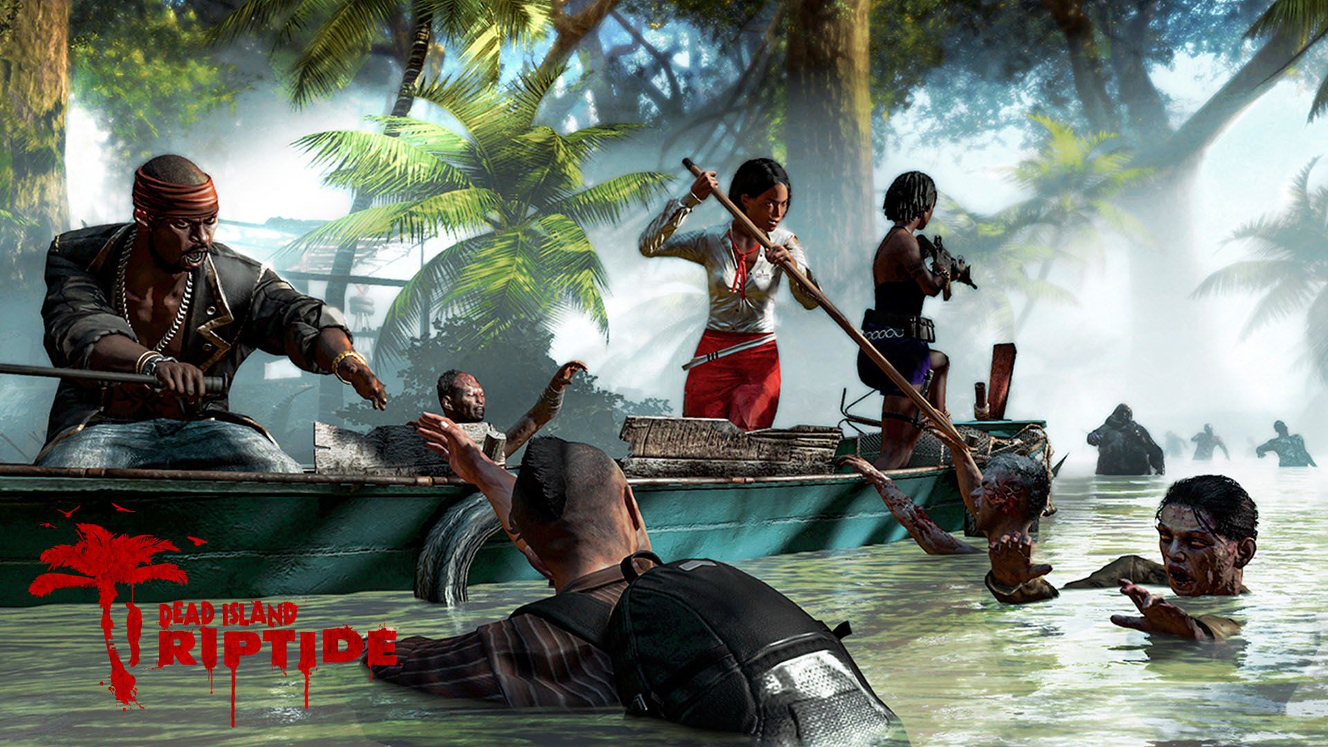 Dead Island Riptide zombie palude, open world, 1920x1080 1080p, Desktop