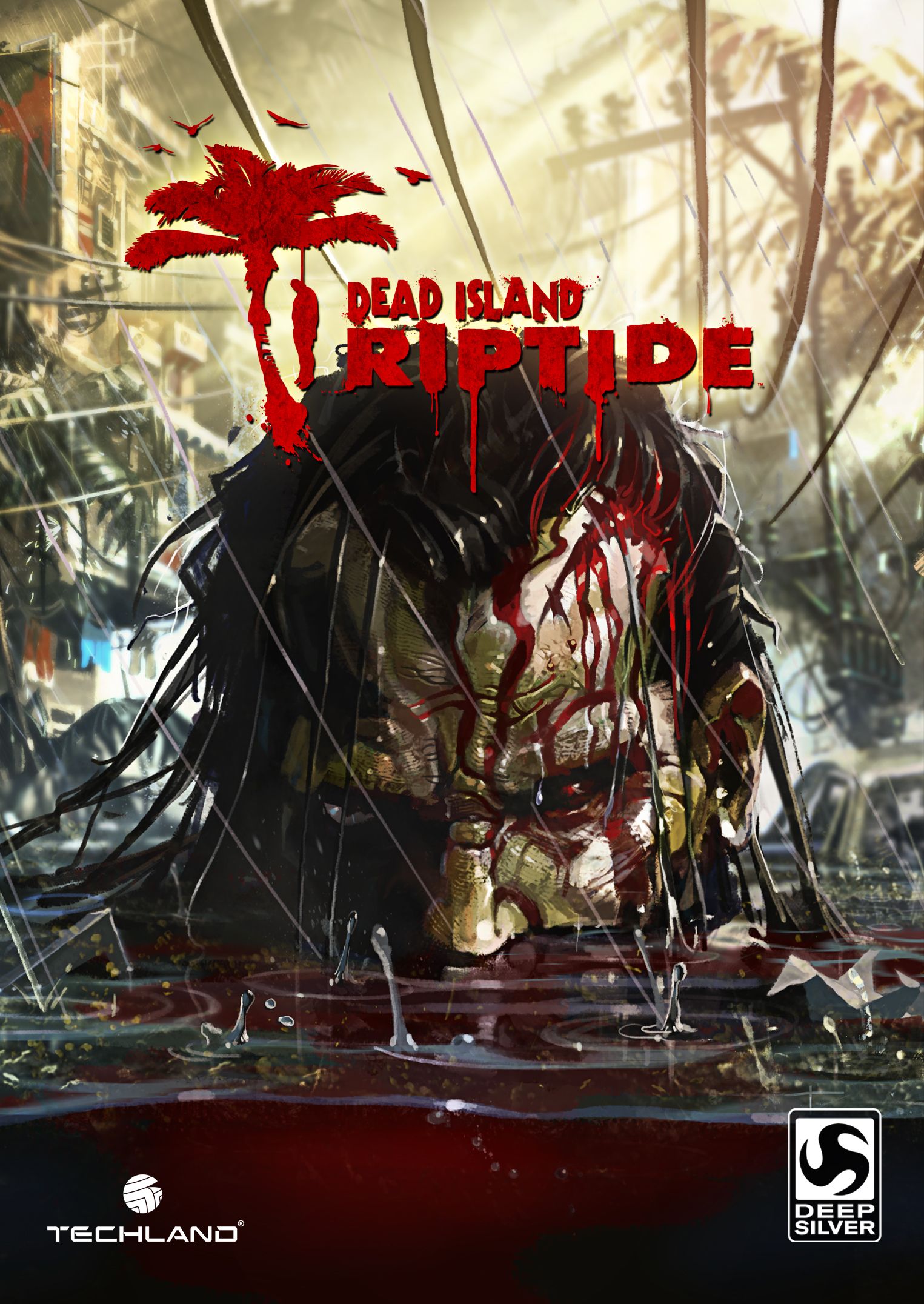 Zombie insanguinato Dead Island Riptide, 1525x2152 Verticale, Mobile