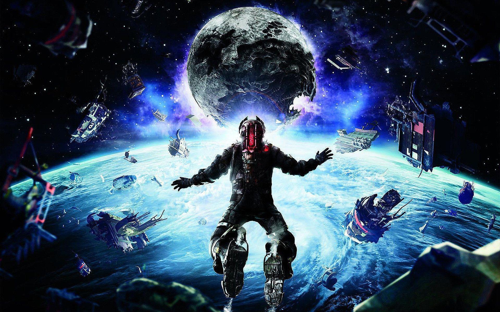 Isaac Clarke Dead Space spazio, 1920x1200 Full HD+, PC