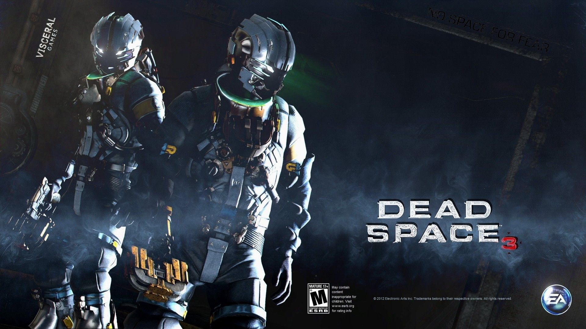 Dead Space 3 personaggi in tuta spaziale, 1920x1080 Full HD, Desktop