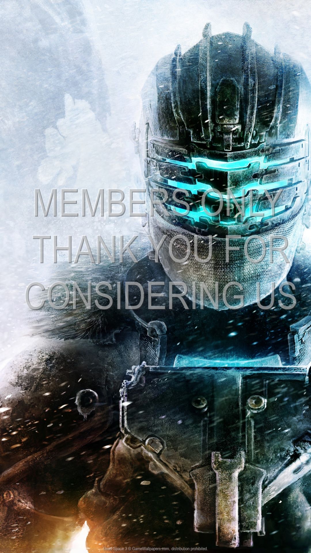Isaac Clarke Dead Space, 1080x1920 Verticale, Mobile