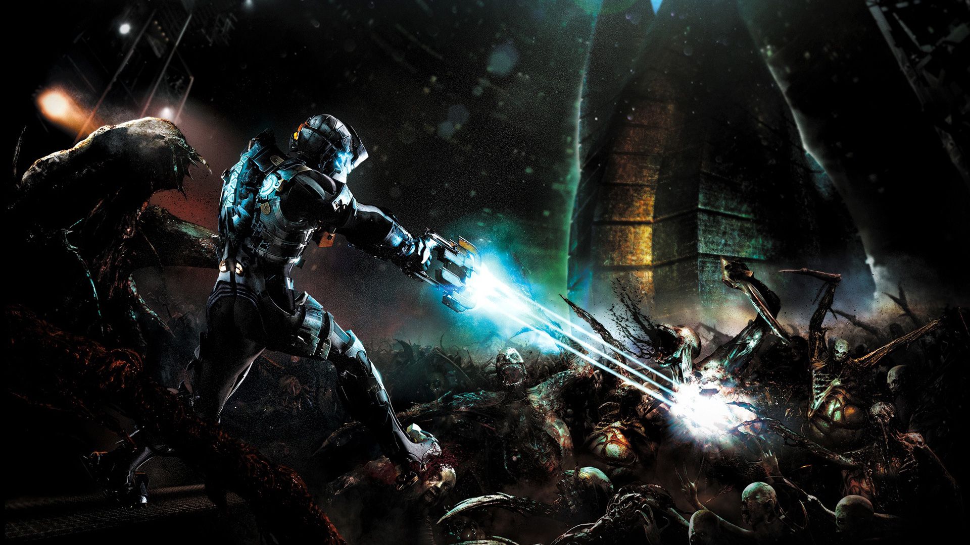Dead Space 3 combattimento necromorfi, 1920x1080 Full HD, Desktop