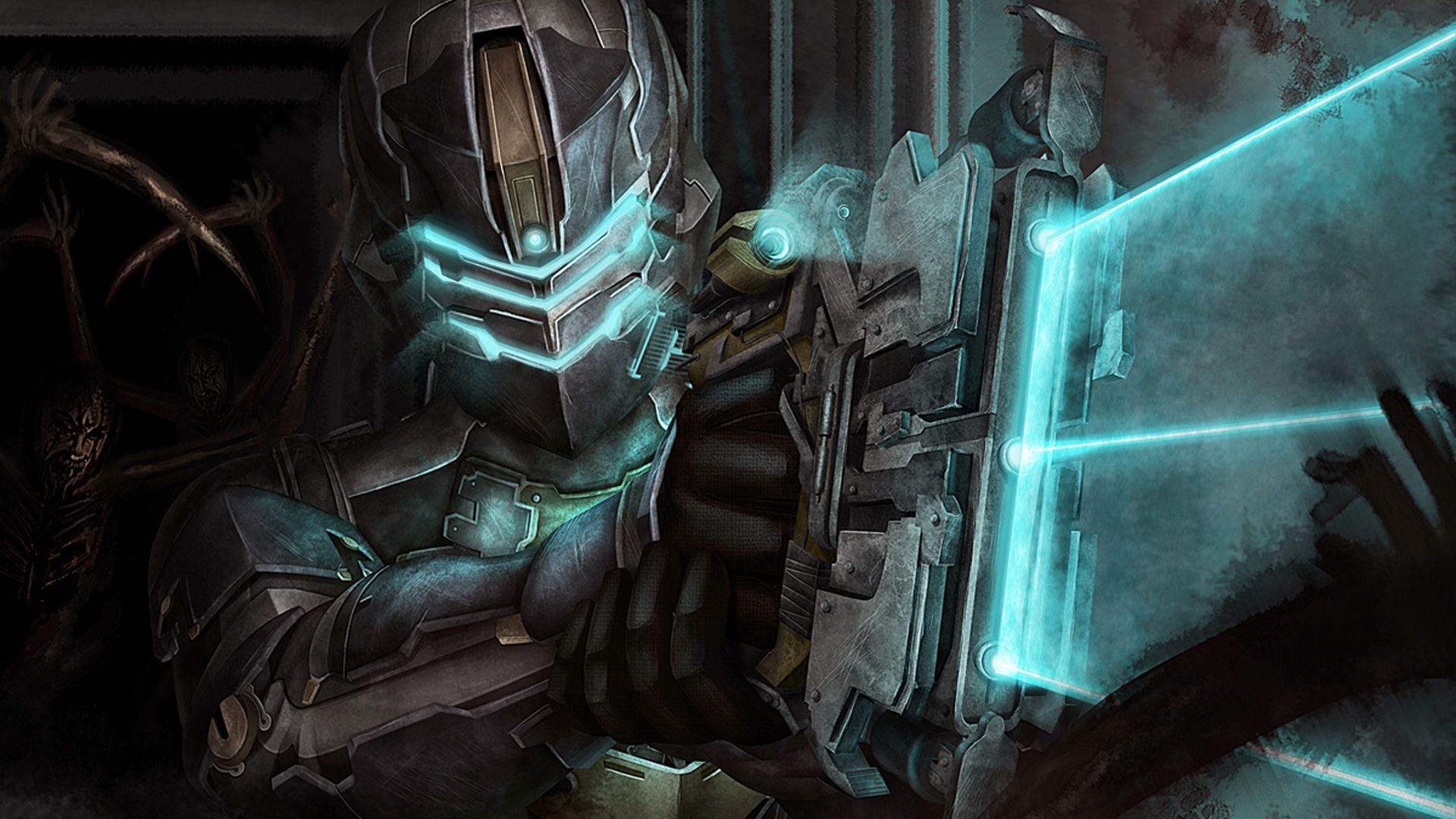 Isaac Clarke Dead Space, 1920x1080 Full HD 1080p, Desktop
