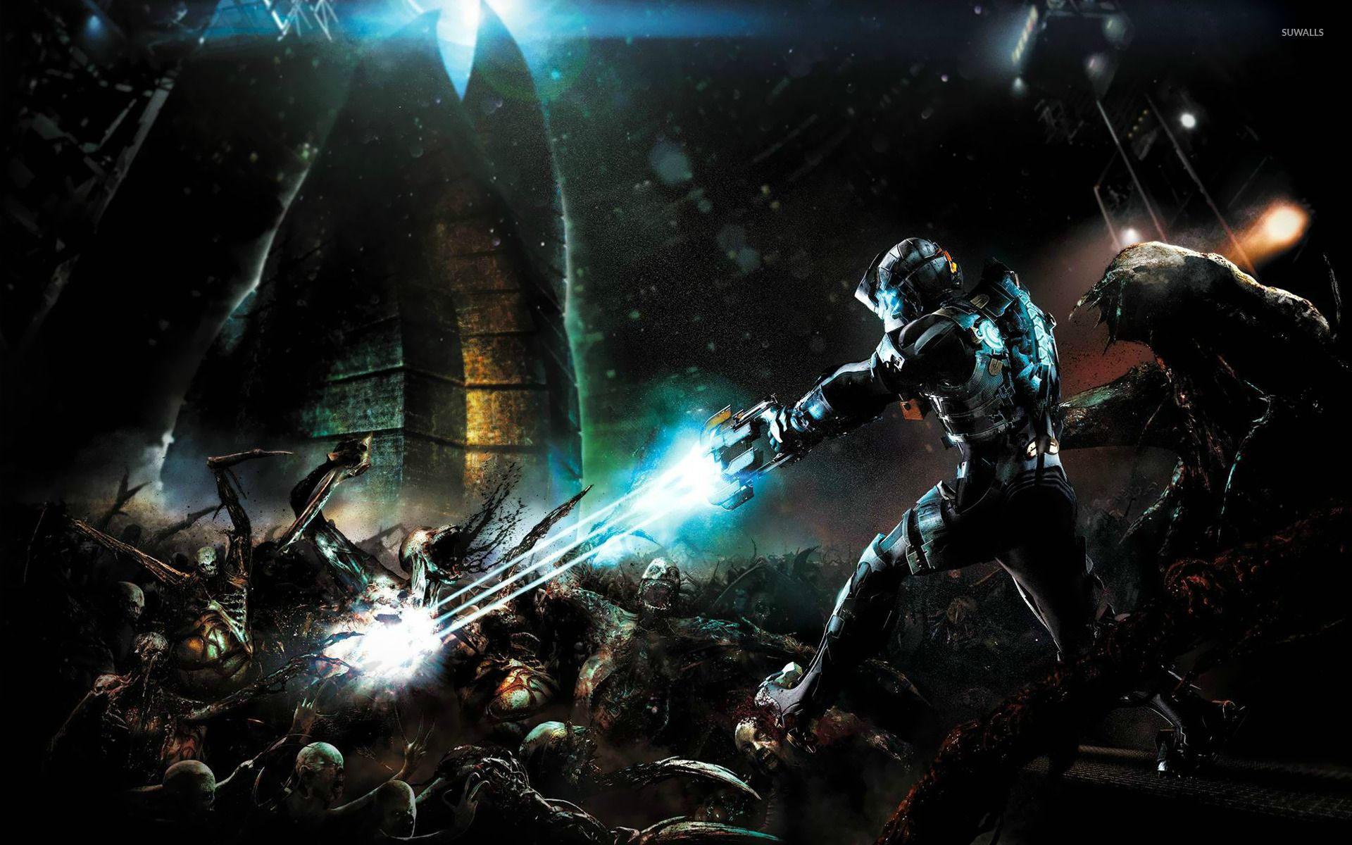 Dead Space 3 combattimento necromorfi, 1920x1200 WUXGA, PC