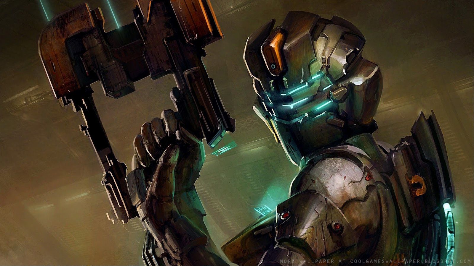 Isaac Clarke Dead Space armatura, 1600x900 900p, Laptop