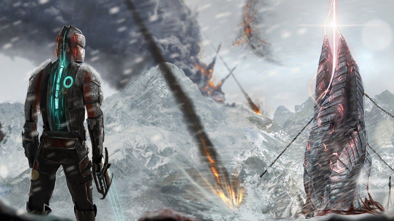Isaac Clarke, Dead Space 3, survival horror, 1366x768 HD, Desktop