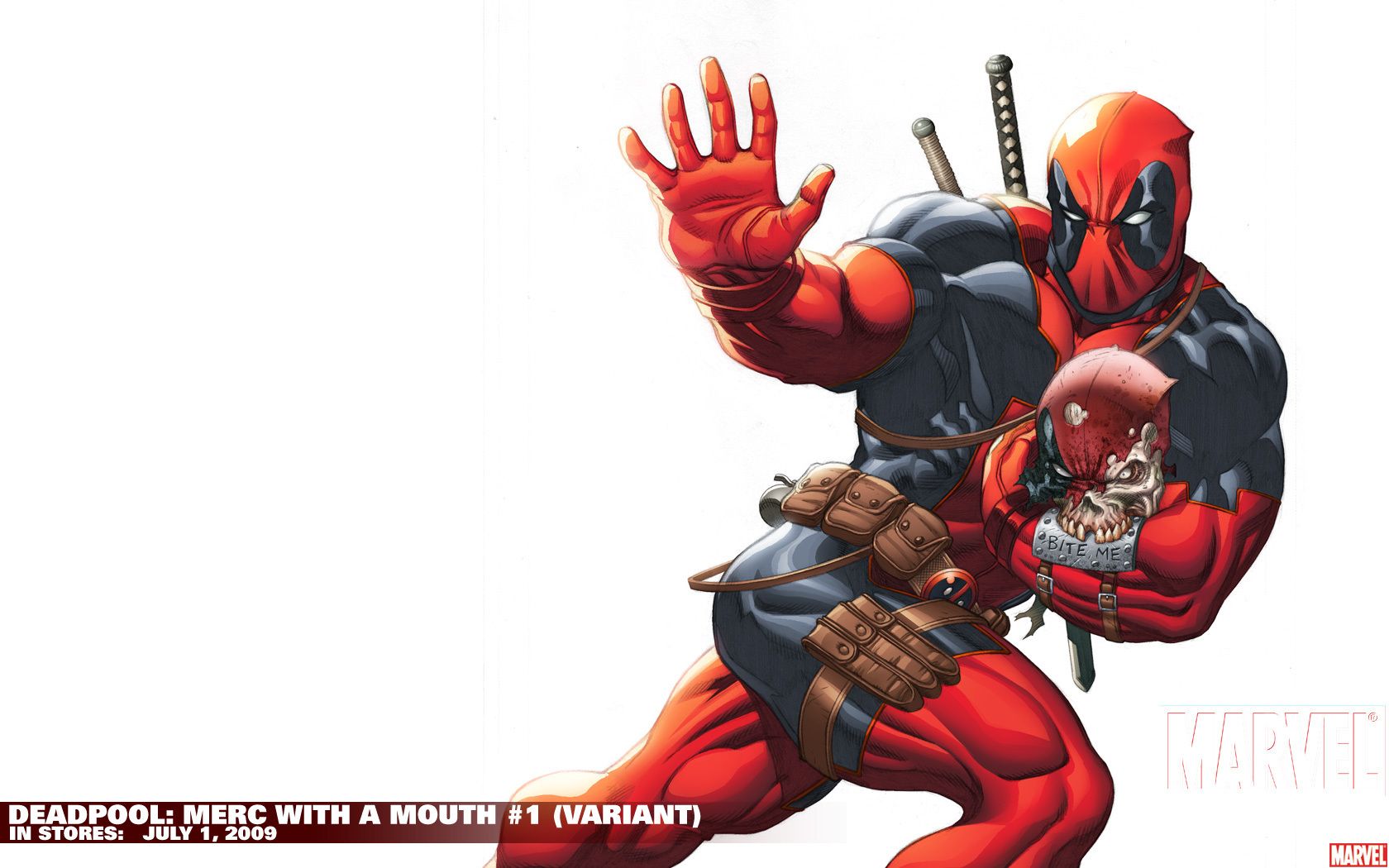 Deadpool combatte soldato armato, 1920x1080 Full HD 1080p, Desktop