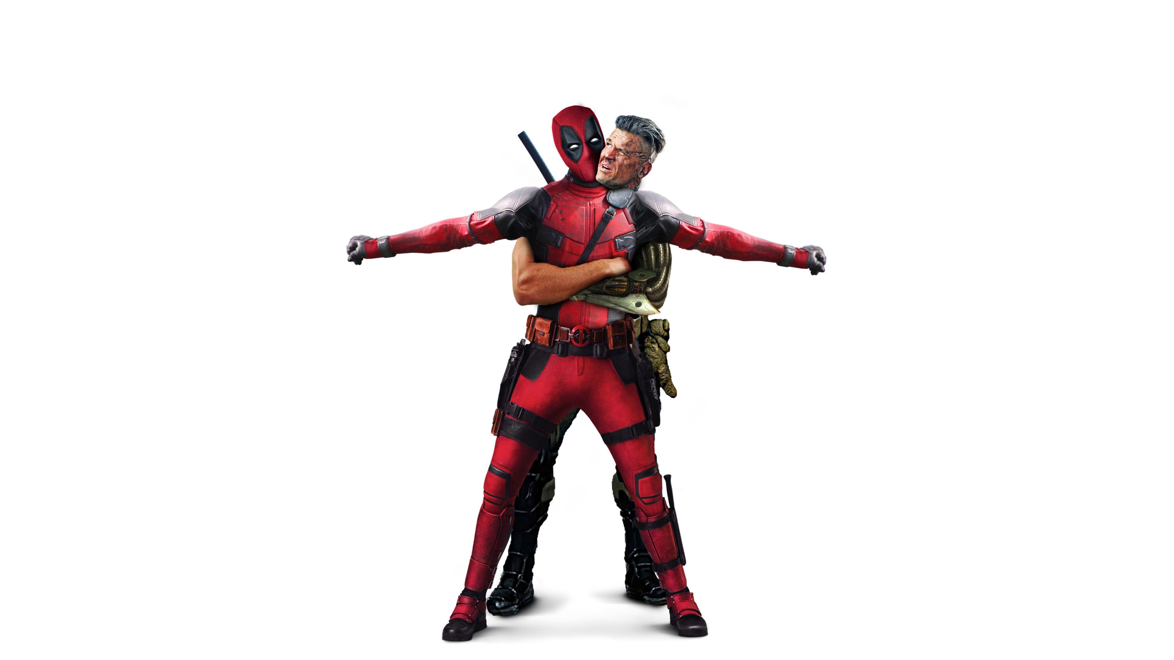 Deadpool braccia incrociate rosso, 1200x675 HD, PC