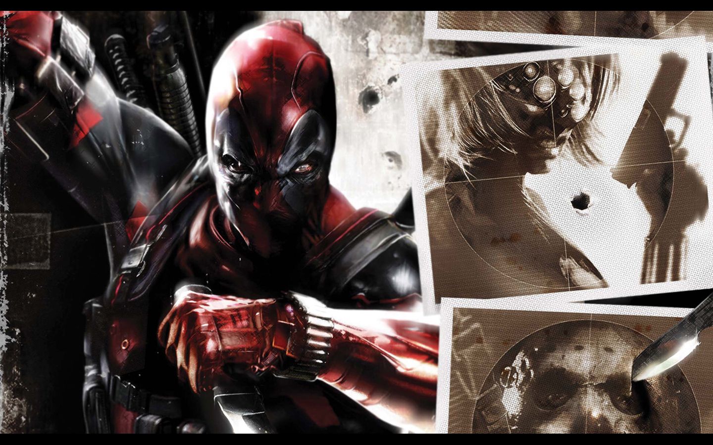 Deadpool braccia incrociate, 1920x1080 Full HD 1080p, Desktop