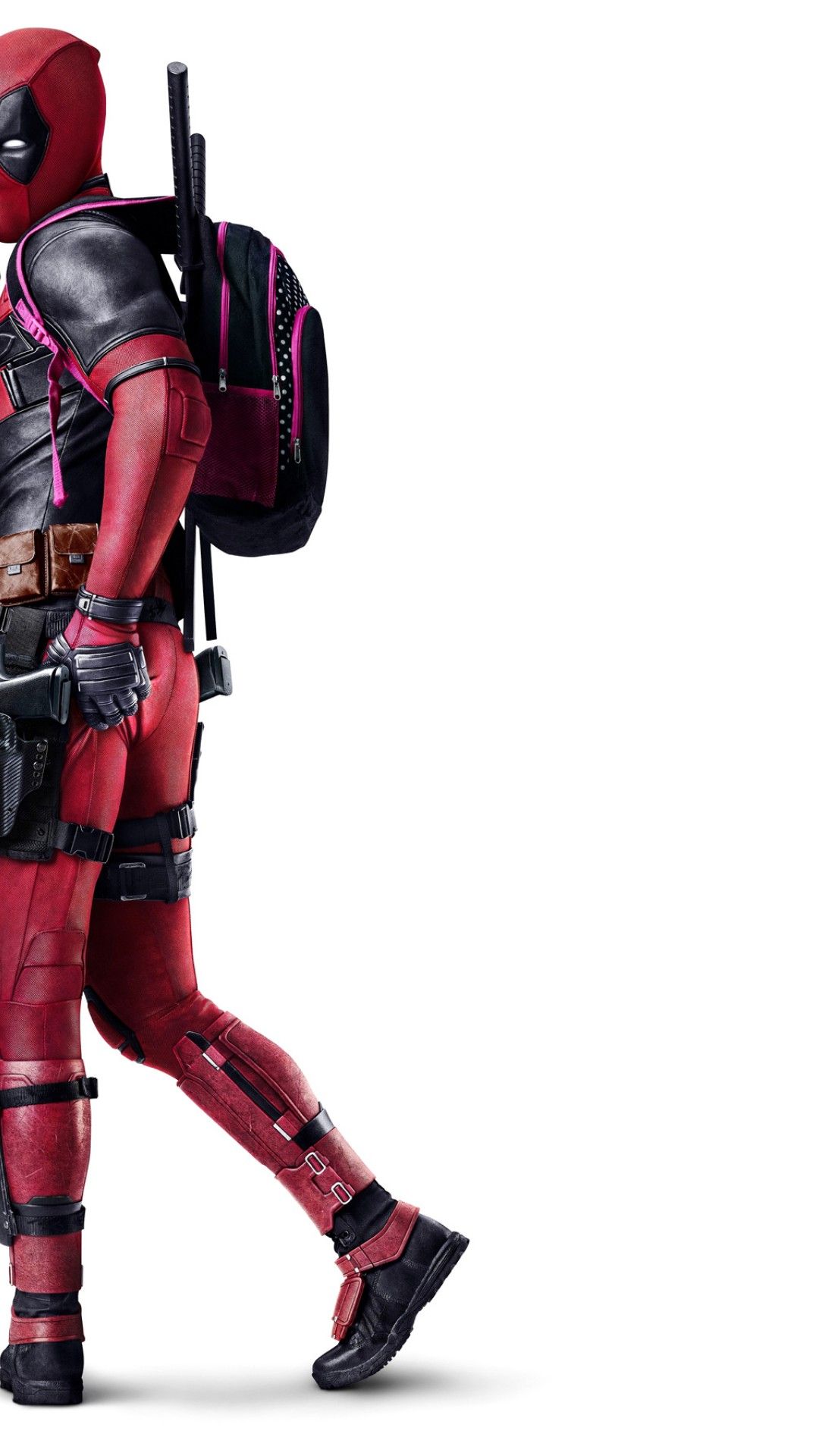 Deadpool personaggio in piedi, 1080x1920 Verticale, iPhone Pro