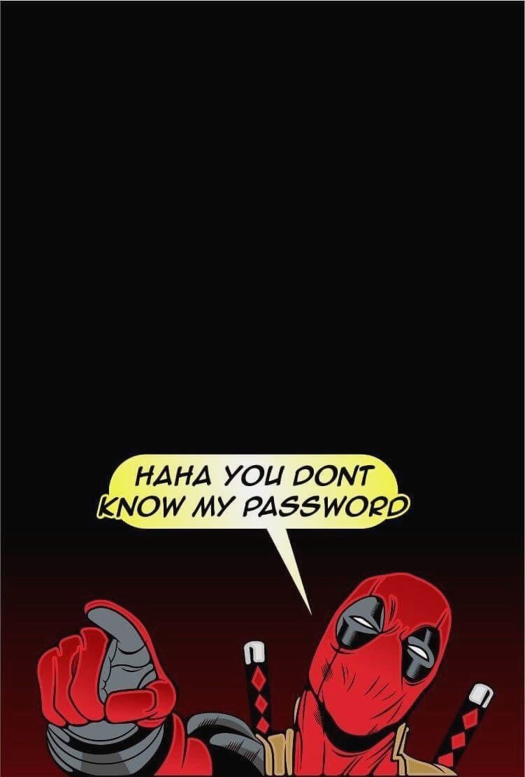 Deadpool fumetto rosso nero, 751x1111 Verticale, iPhone