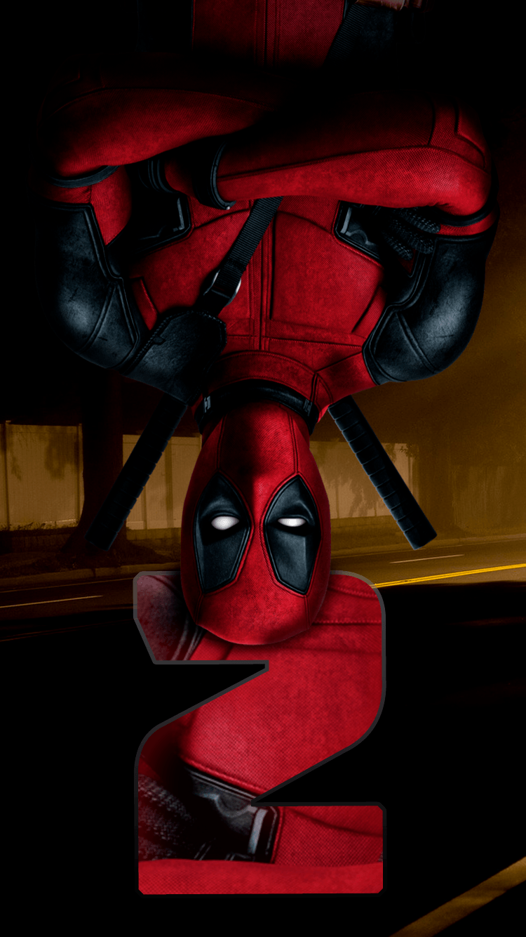 Deadpool 2 capovolto, 750x1334 Full HD Verticale, iPhone Air