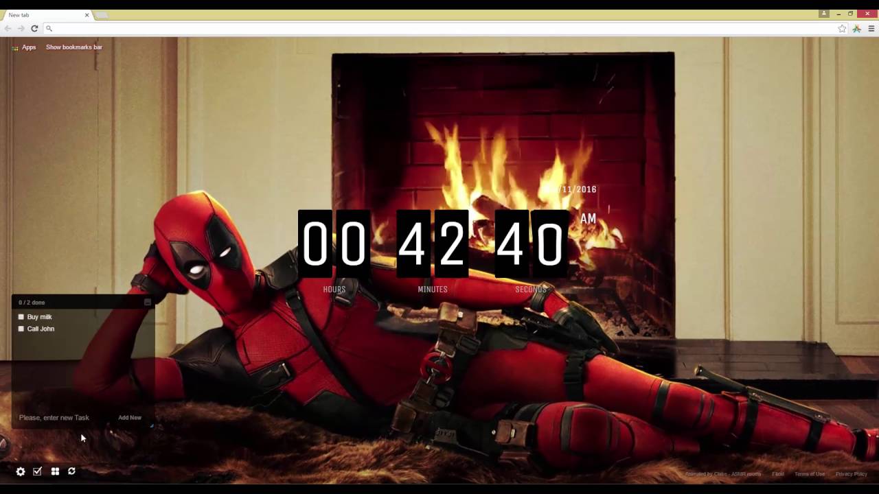 Deadpool disegno acquerello rosso, 1400x1050 720p, Laptop