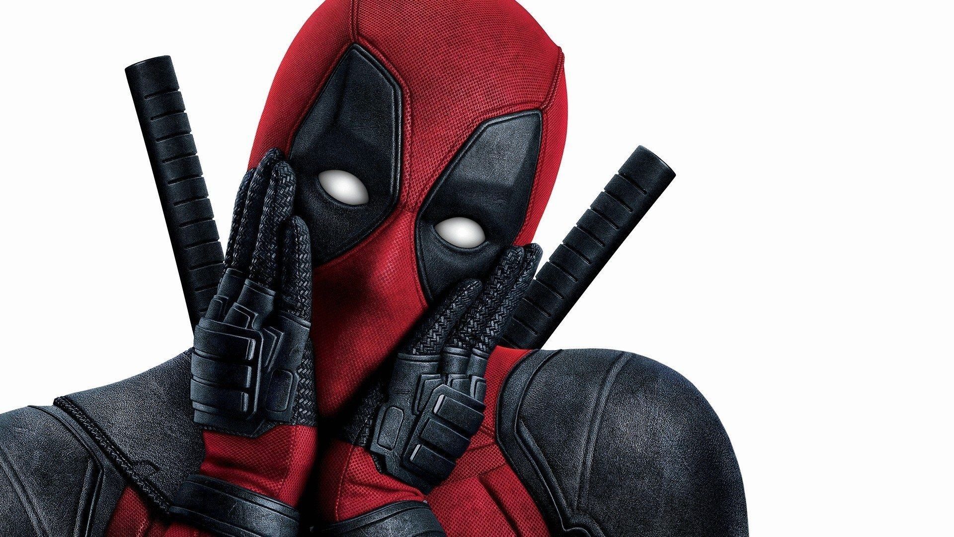 Deadpool con pistola sfondo nero, 1297x729 HD, PC Desktop