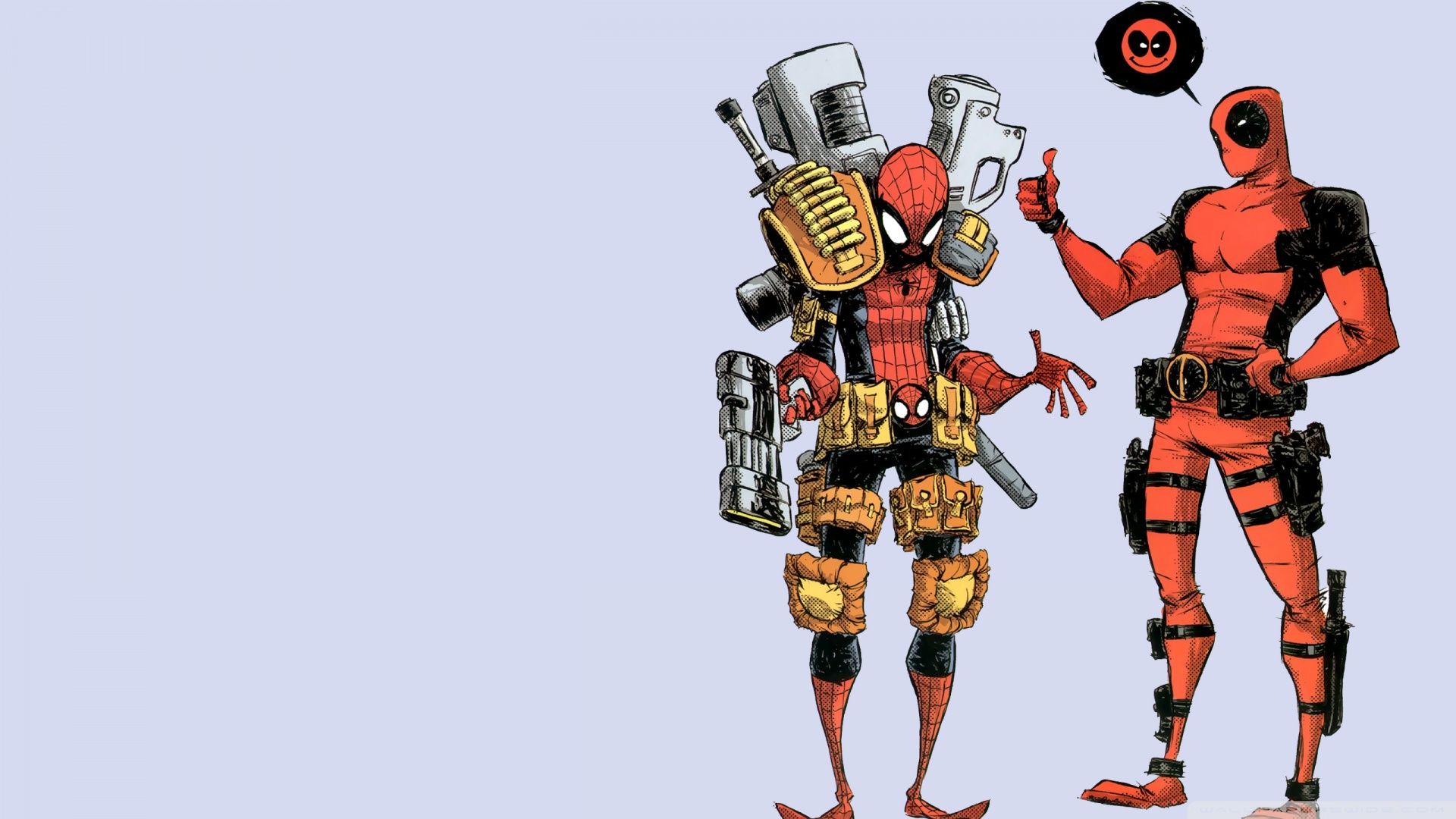 Deadpool con gattino bianco nero, 1545x987 720p, Monitor Gaming