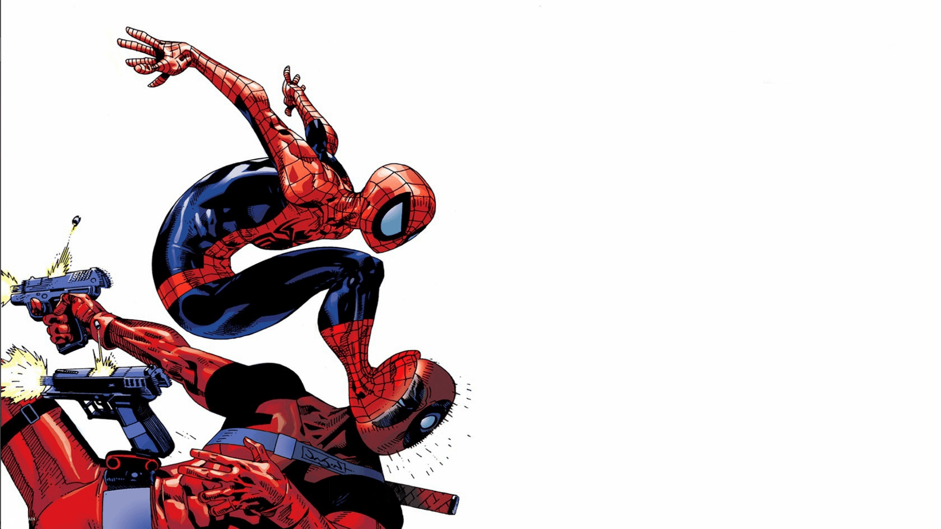 Deadpool in piedi ombra scura, 2560x1440 1440p, Desktop