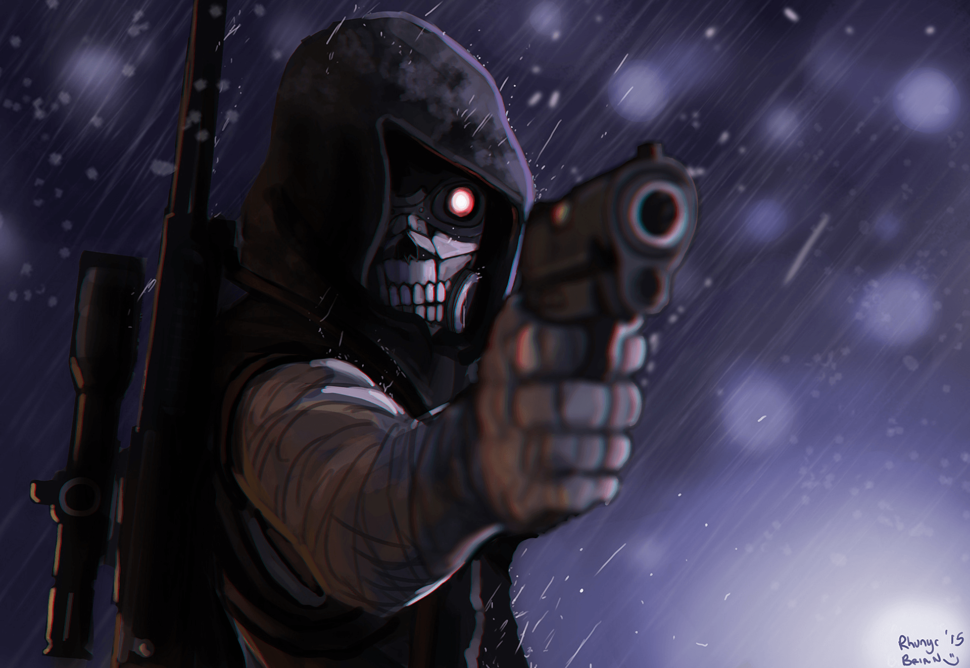Death Gun, Sword Art Online, Gun Gale Online, 1920x1323 Full HD+ WUXGA, PC