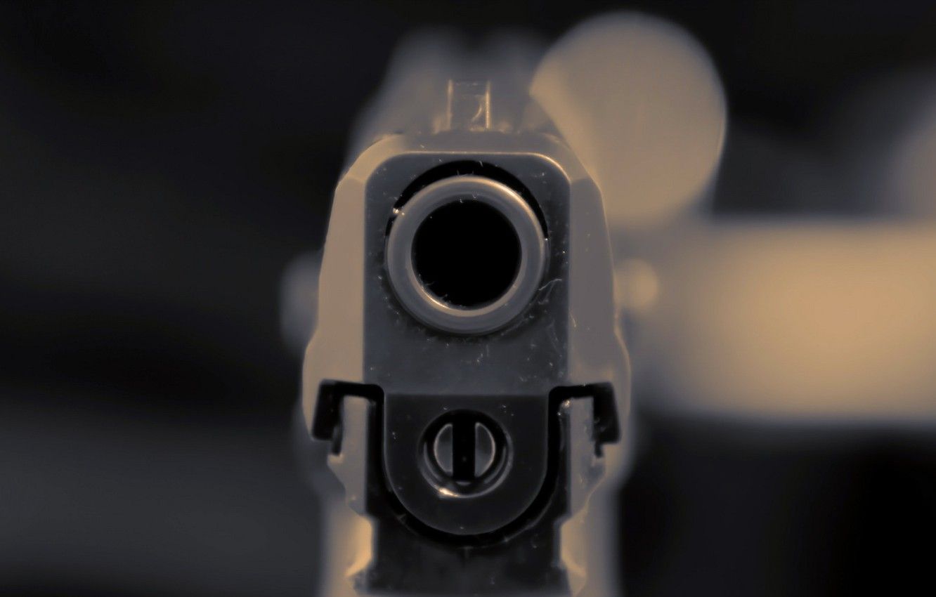 Canna di pistola in primo piano, 1332x850 HD, Desktop