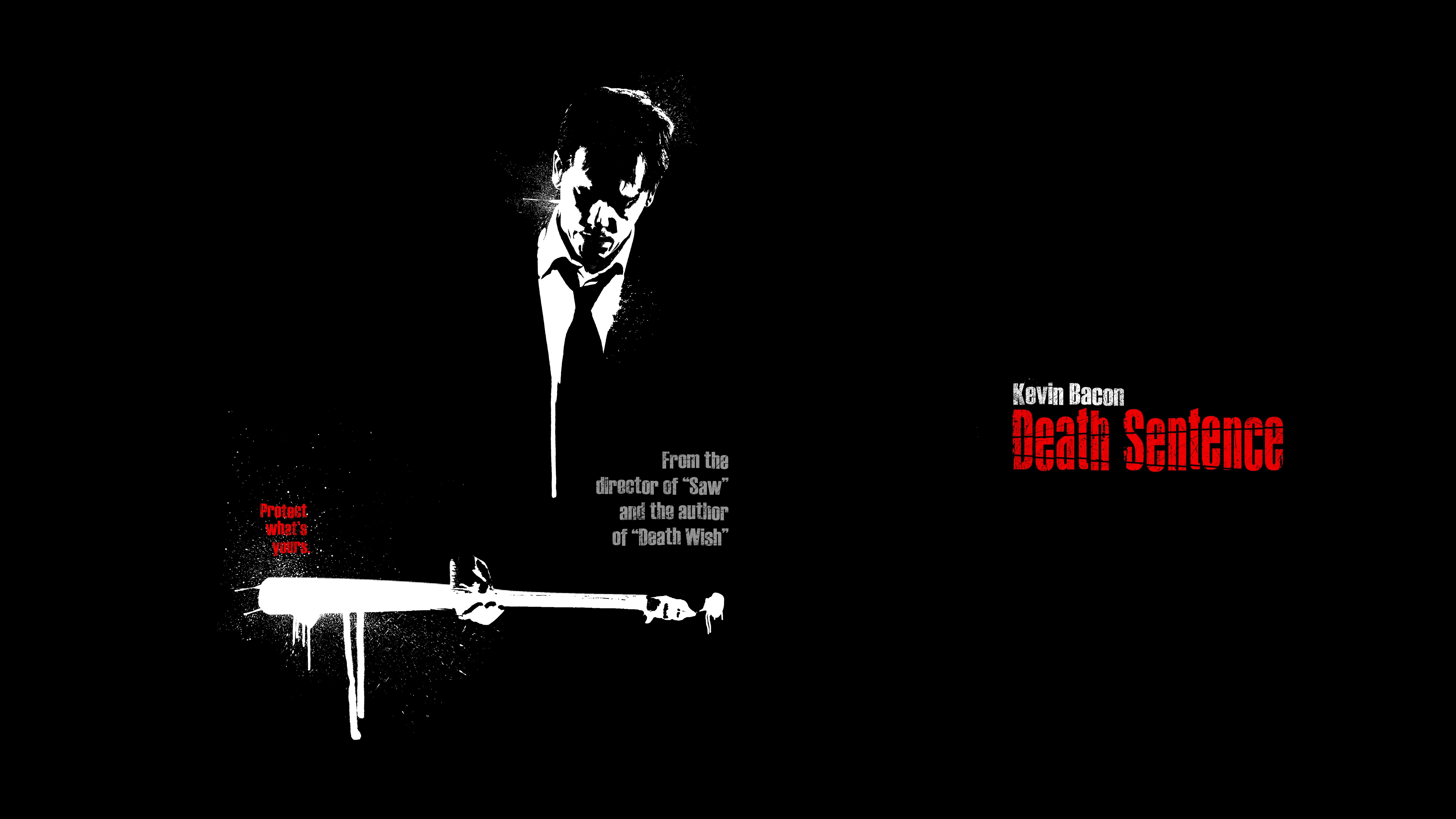 Death Sentence poster film, 9900x5569 4K Ultra HD, Monitor 4K