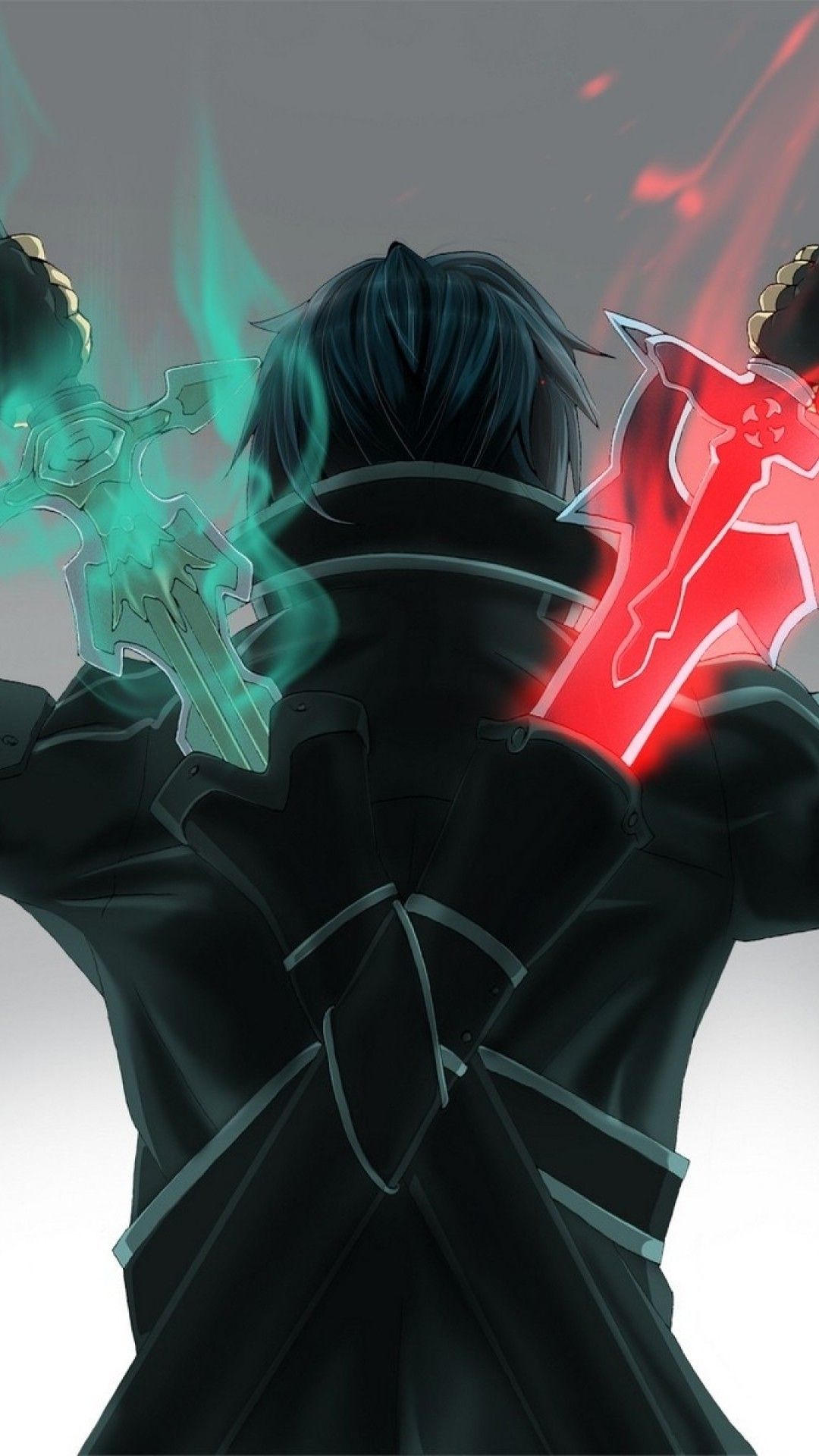 Kirito Sword Art Online spade, Kazuto Kirigaya, 1080x1920 Full HD Verticale, iPhone