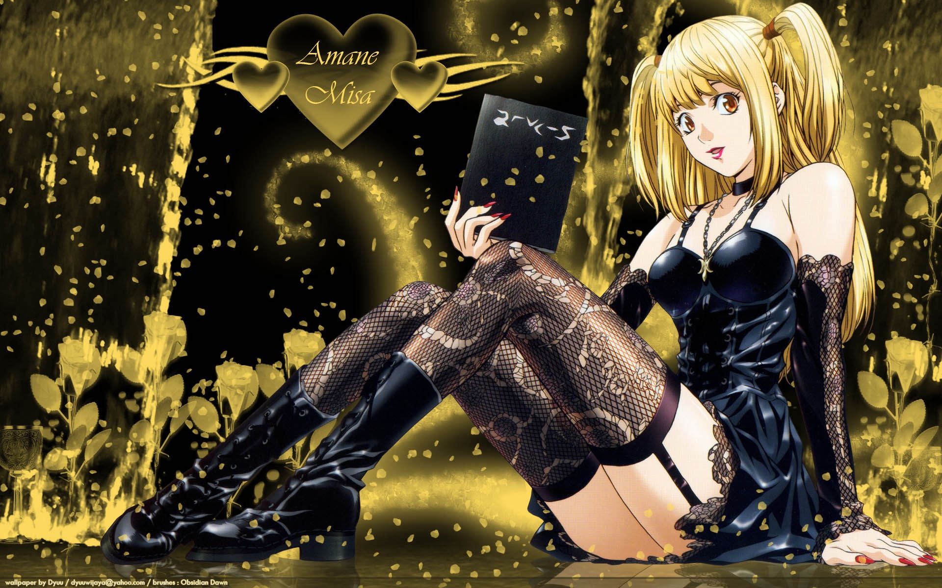 Misa Amane Death Note, 1920x1200 Full HD+, Desktop