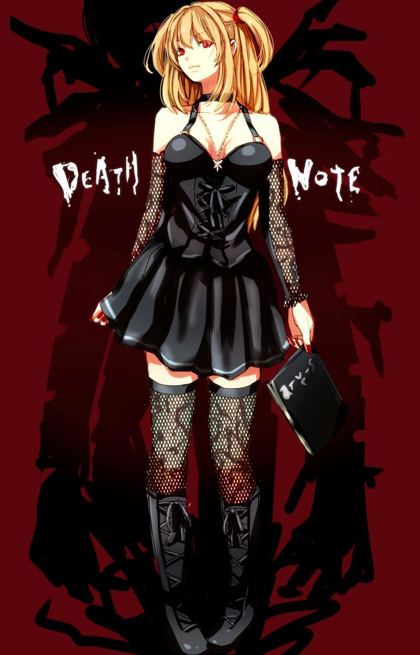 Misa Amane Death Note, quaderno della morte, 850x1325 Full HD Verticale, iPhone