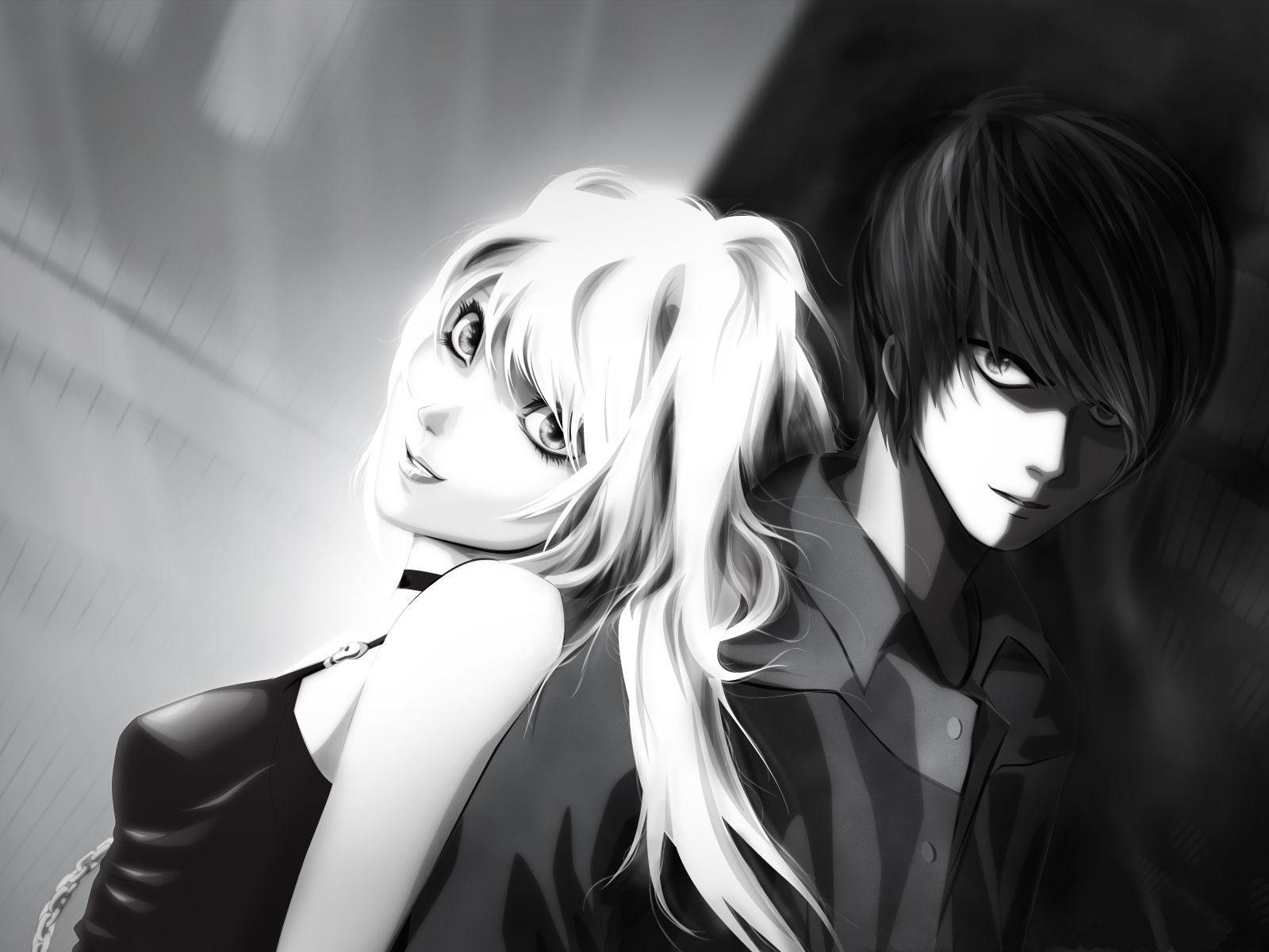 Misa e L, Death Note, 1600x1200 900p, HP Laptop